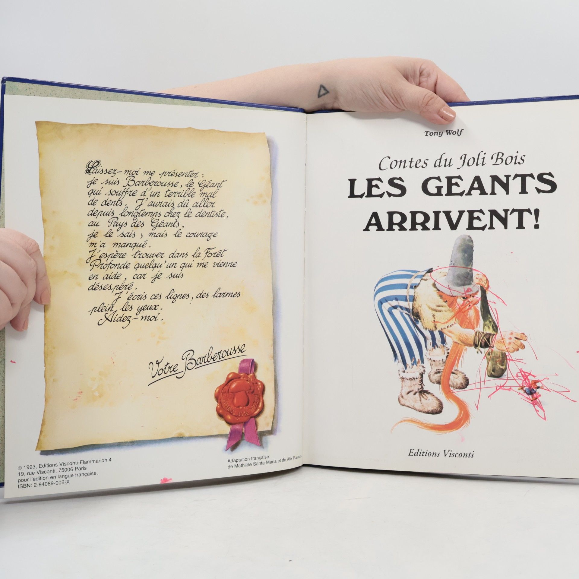 Tony Wolf Les Géants 3