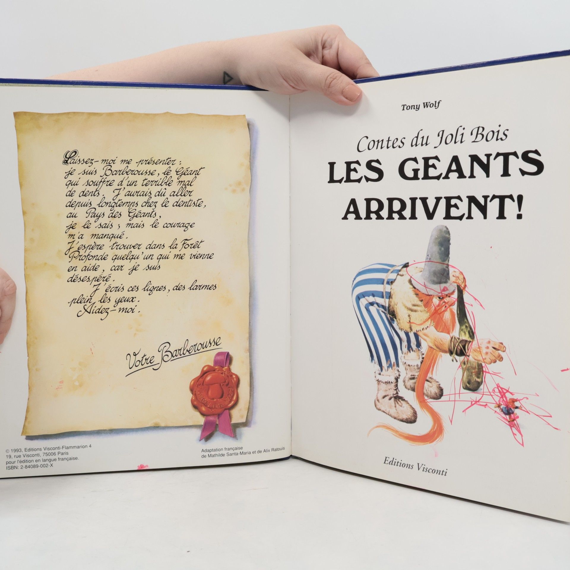 Tony Wolf Les Géants 3
