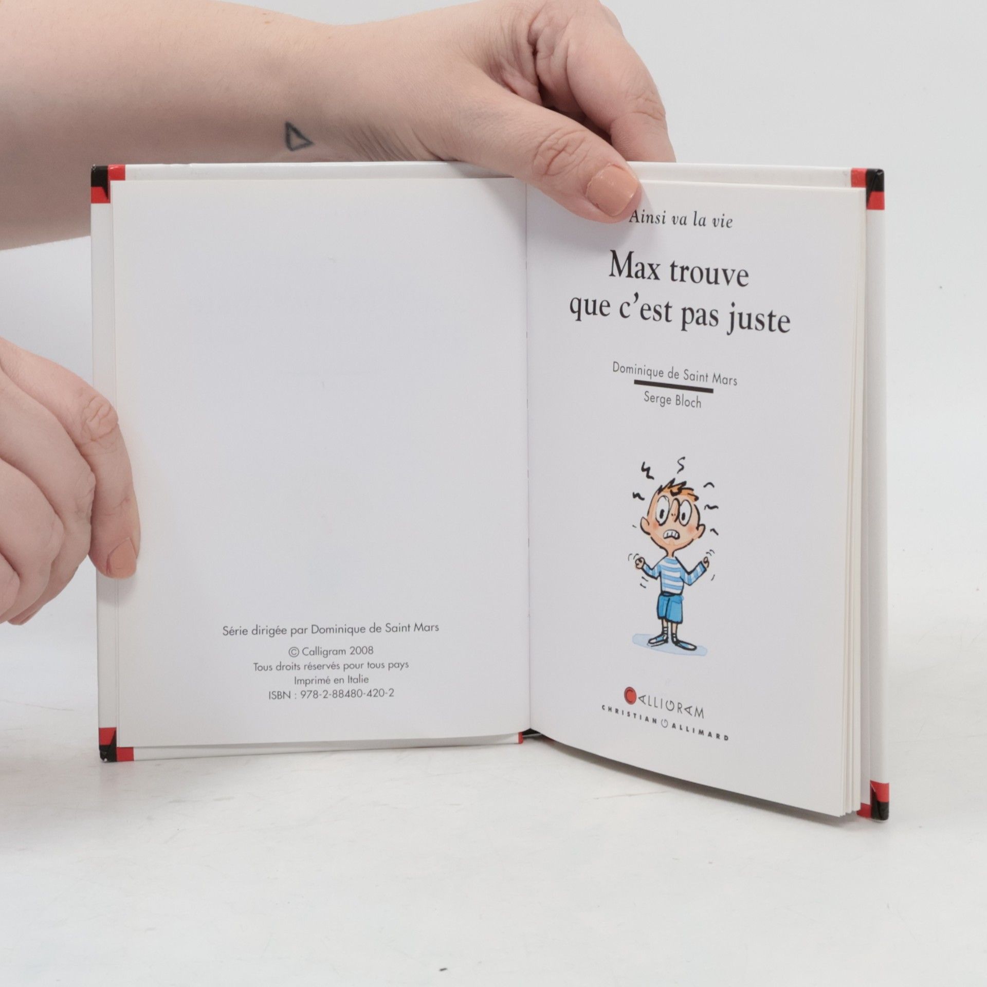 Dominique de Saint Mars Max trouve que c'est pas juste