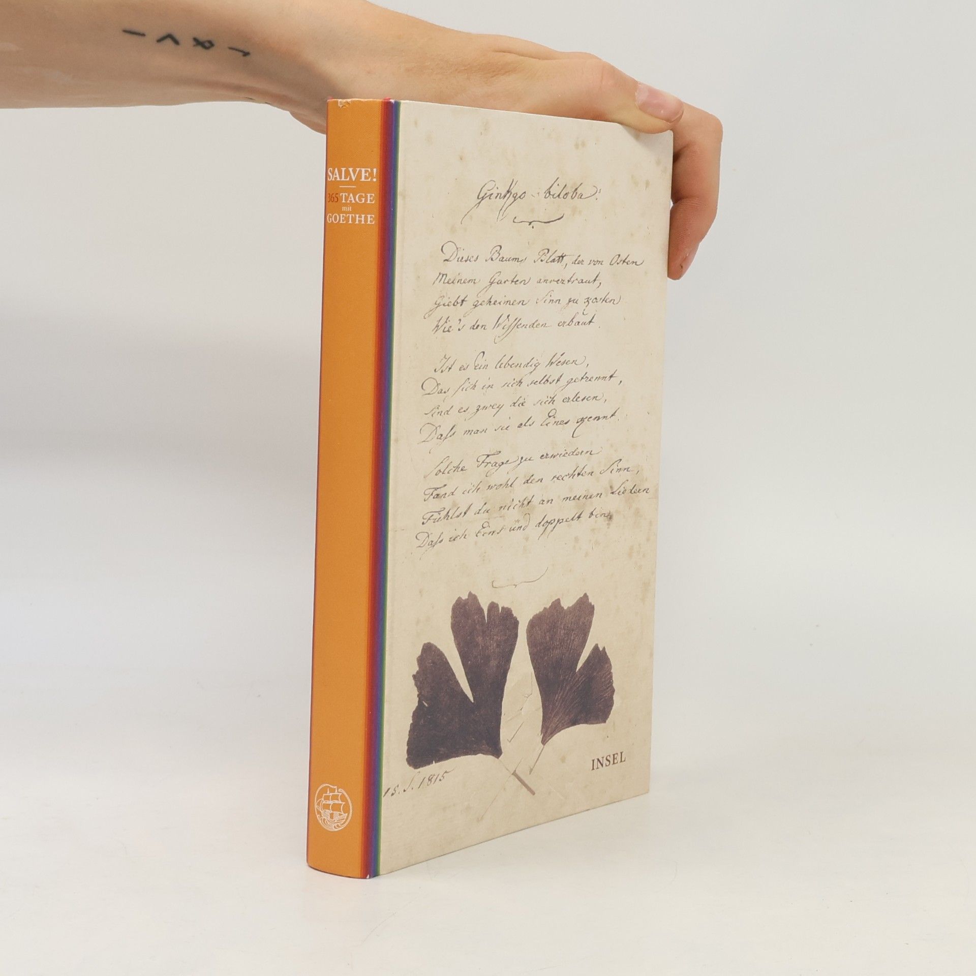Johann Wolfgang von Goethe Salve! 365 Tage mit Goethe