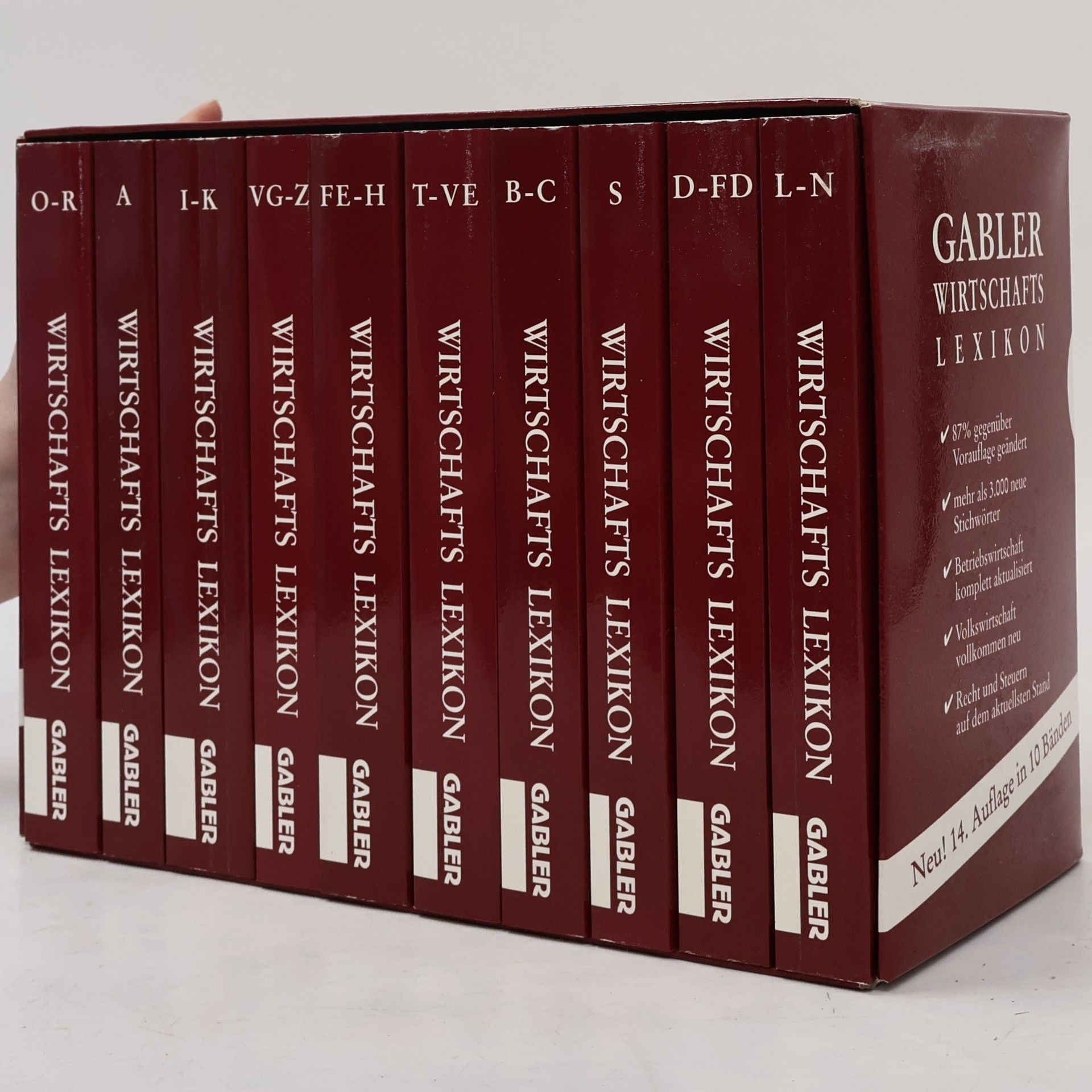 Autorenkollektiv Gabler Wirtschaftslexikon. Neu! 14. Auflage in 10 Bänden