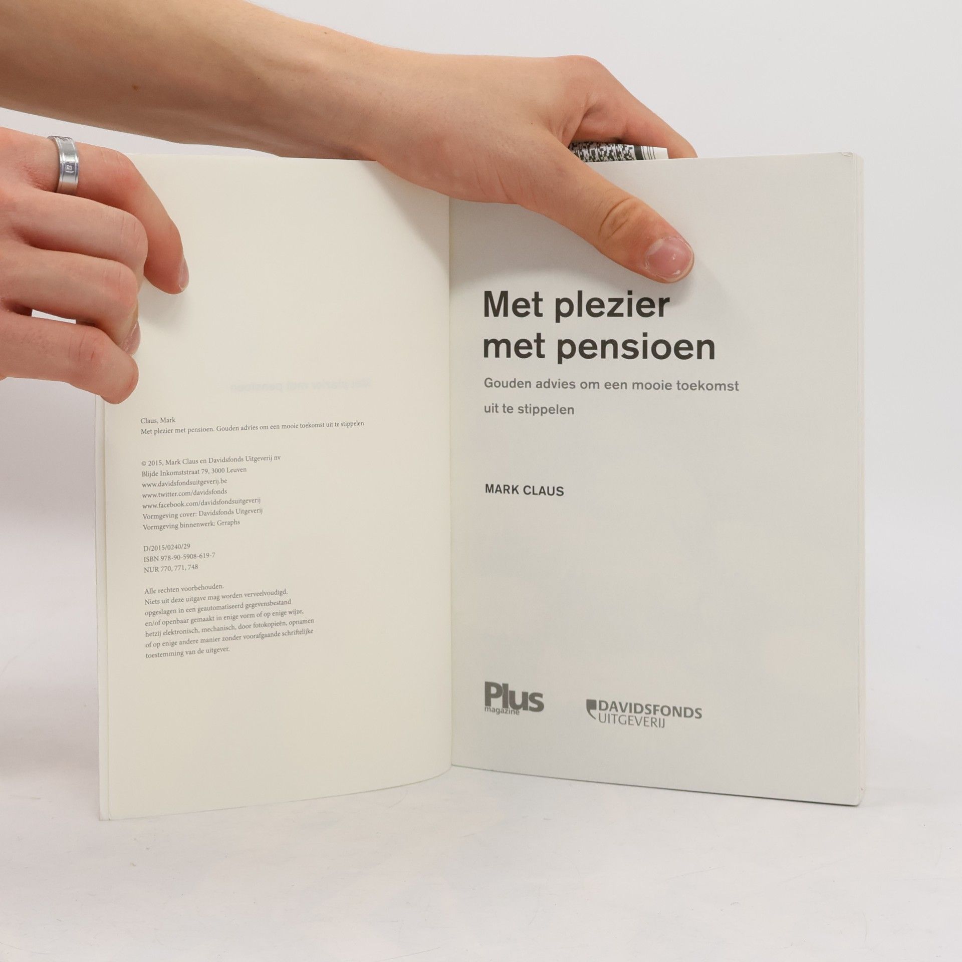 Mark Claus Met plezier met pensioen: gouden advies om een mooie toekomst uit te stippelen