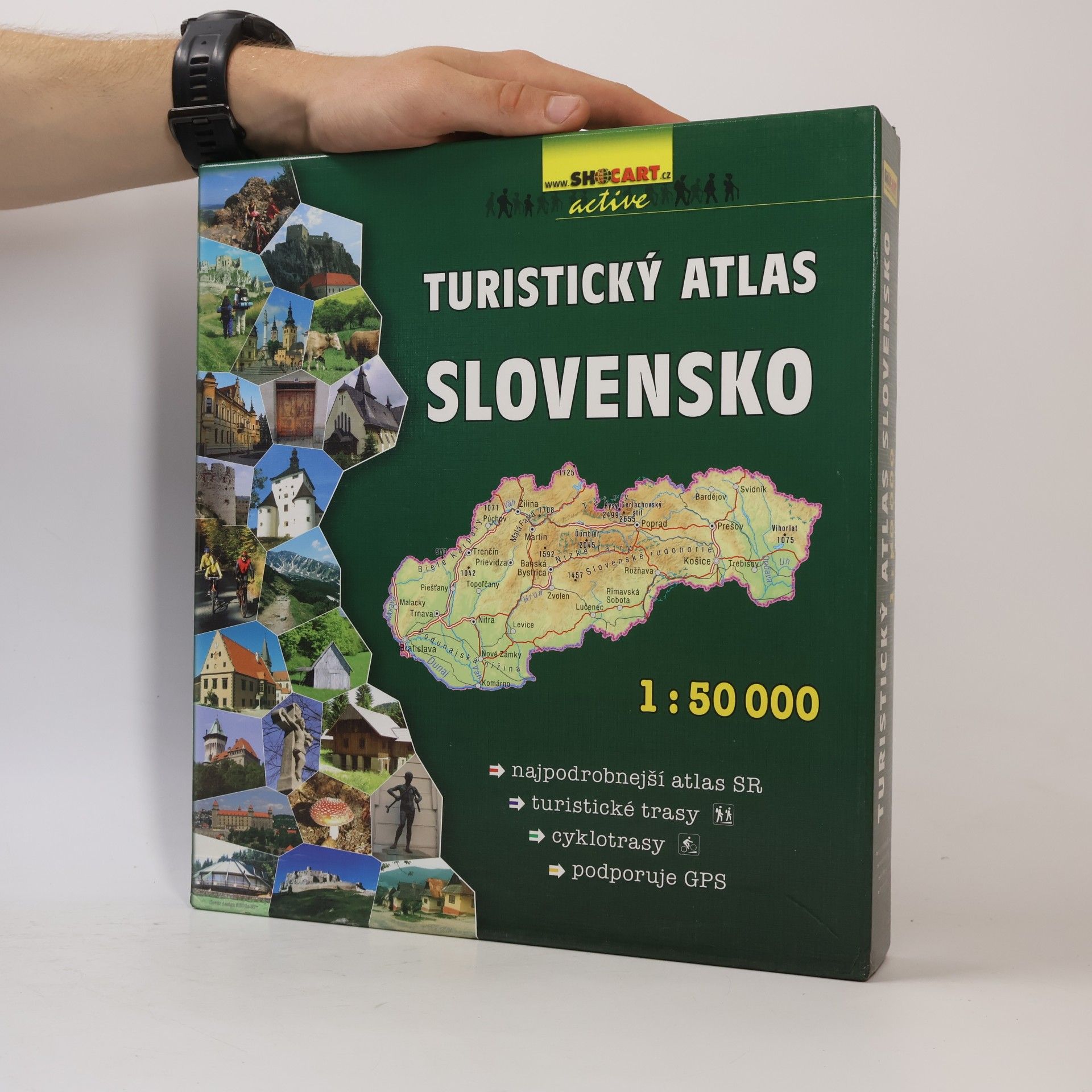 Kolektiv autorů Turistický atlas Slovensko