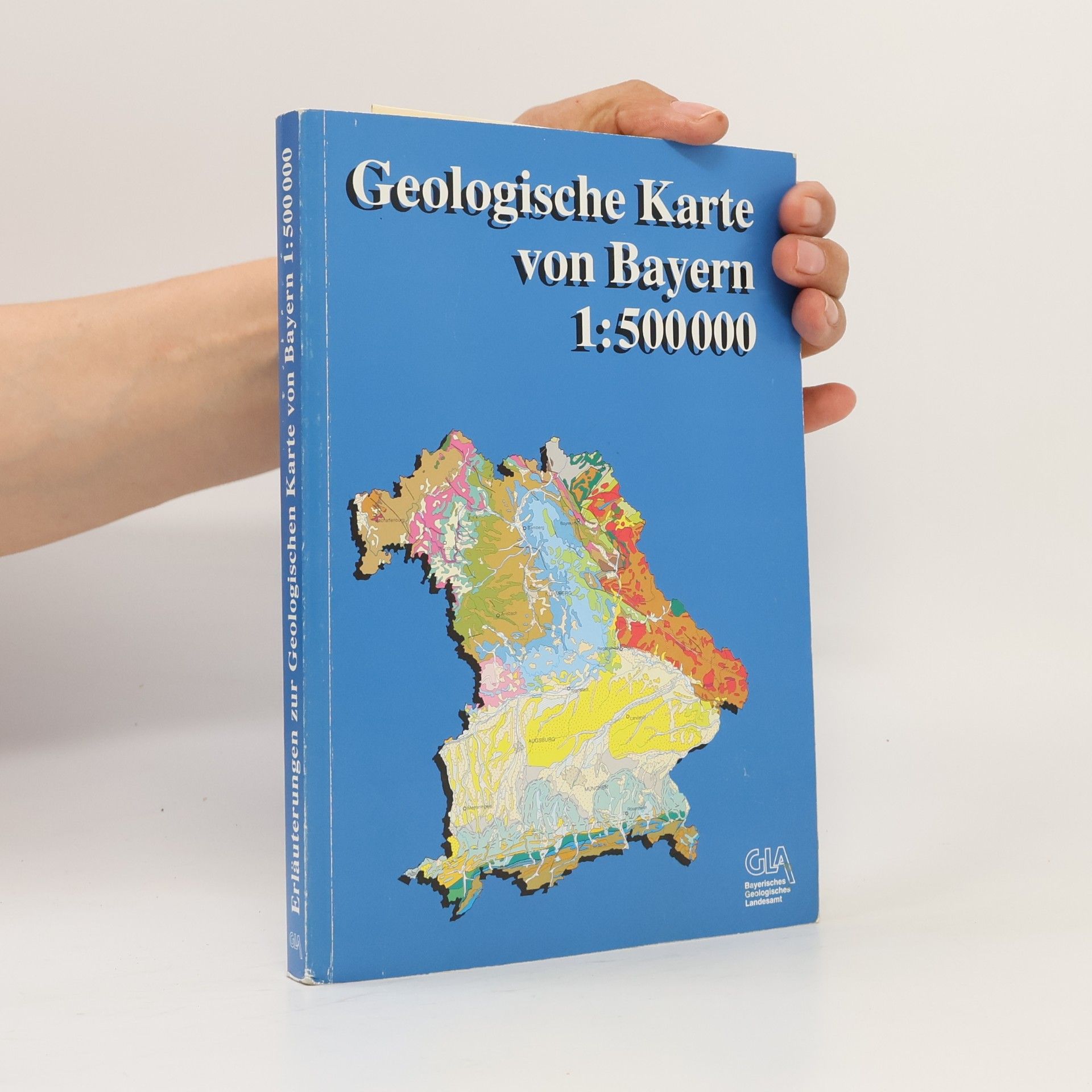 Geologische Karte von Bayern 1:500 000
