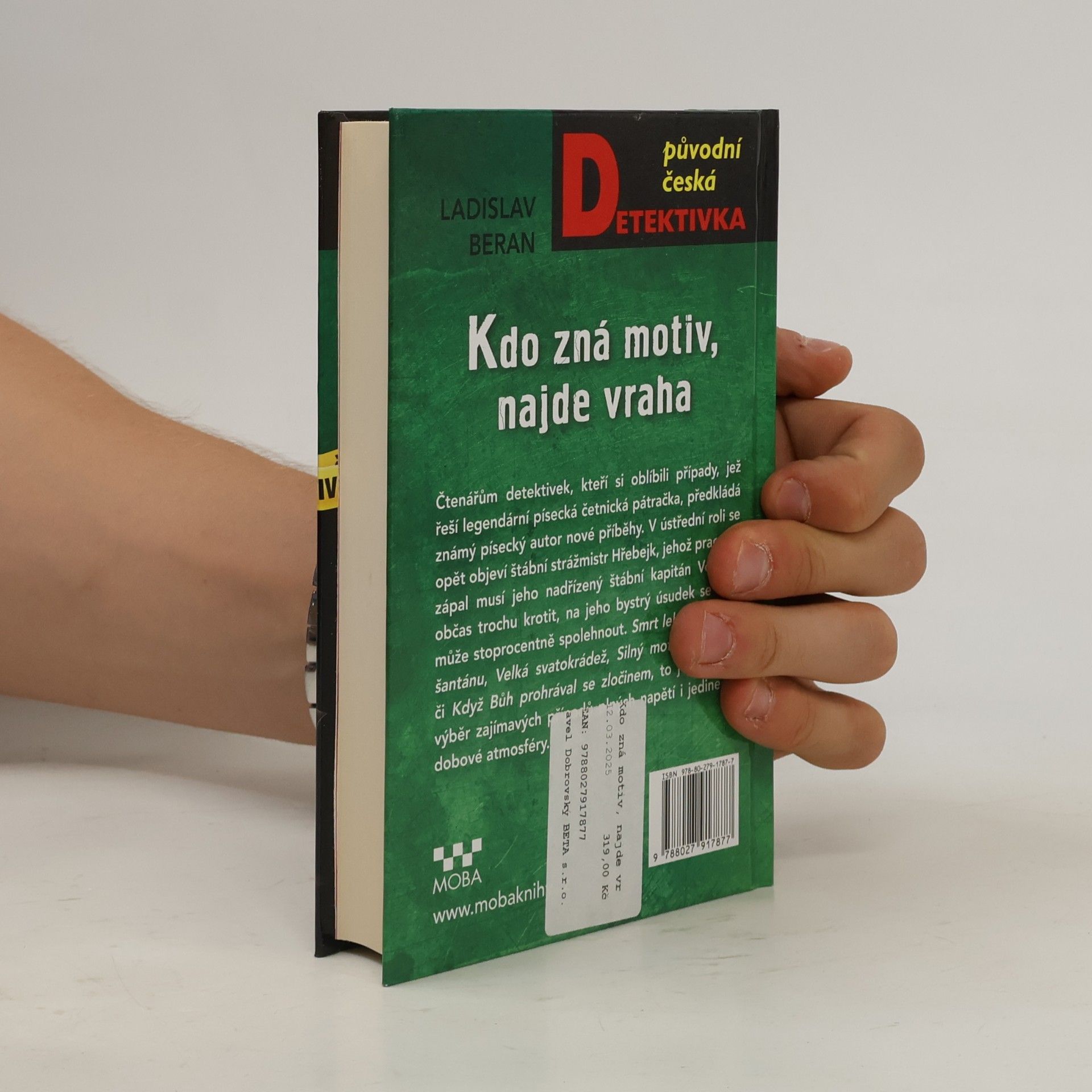 Ladislav Beran Kdo zná motiv, najde vraha