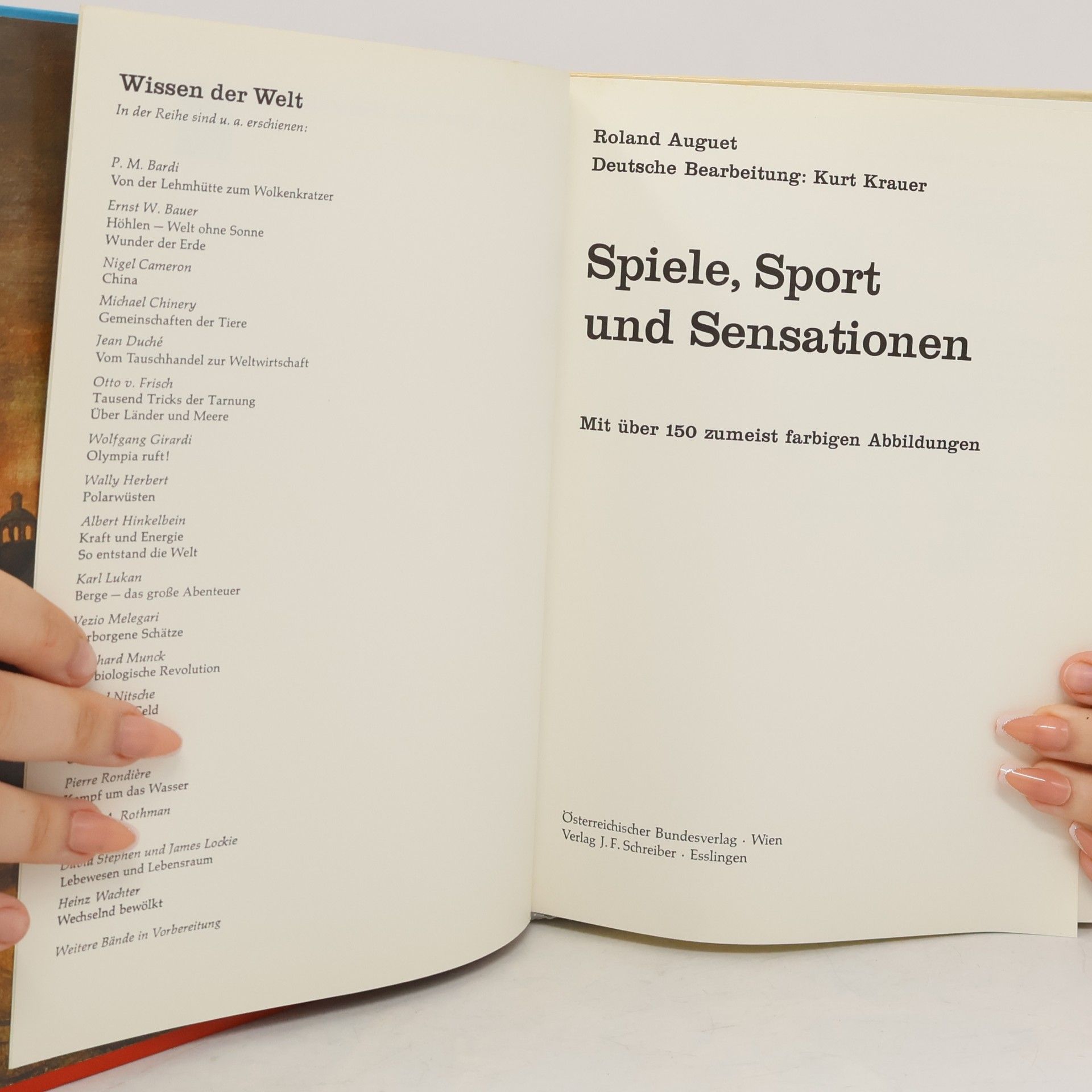 Roland Auguet Spiele, Sport und Sensationen
