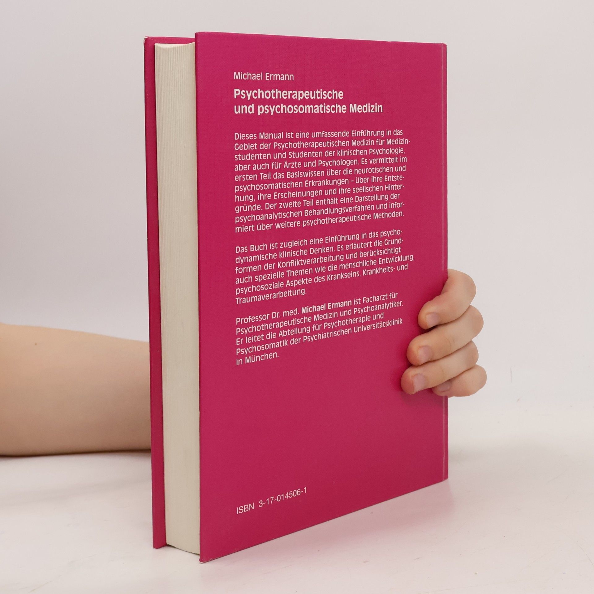 Michael Ermann Psychotherapeutische und psychosomatische Medizin - 2. Auflage