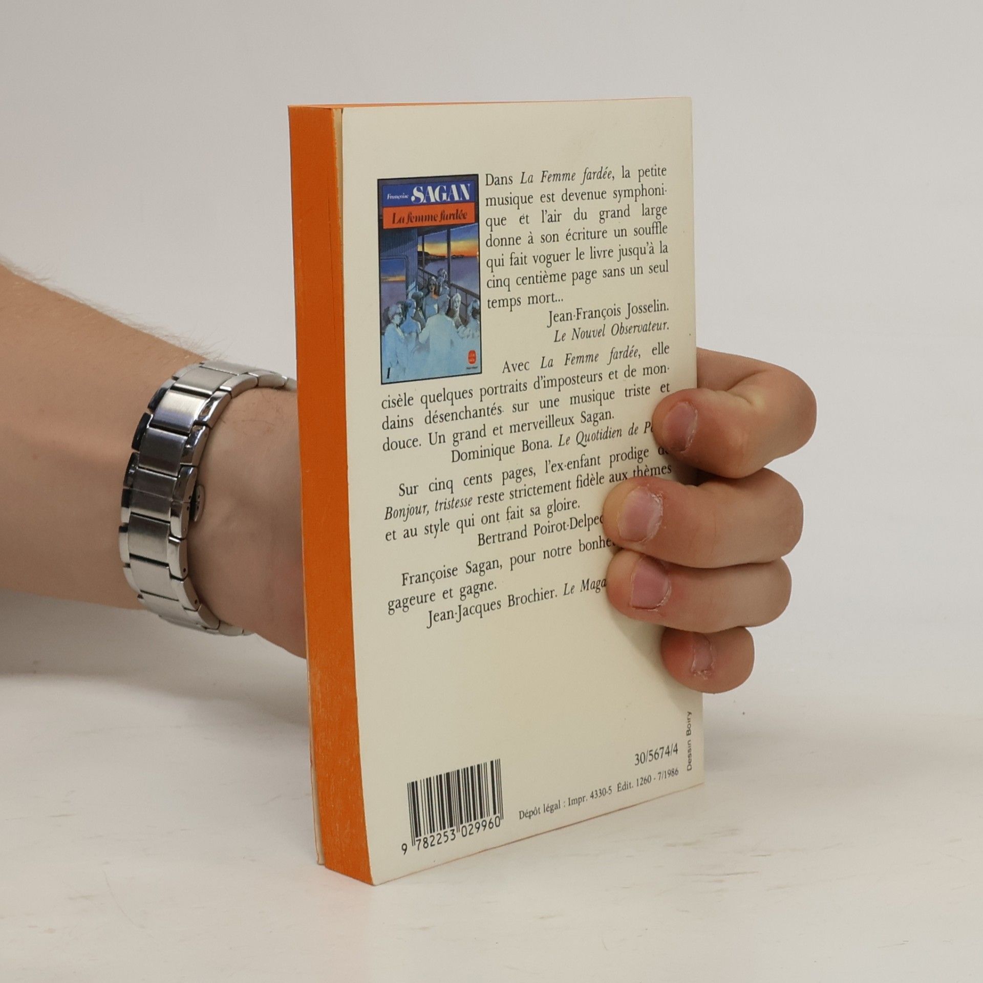 Françoise Sagan LIVRE de POCHE - 1: La femme fardée