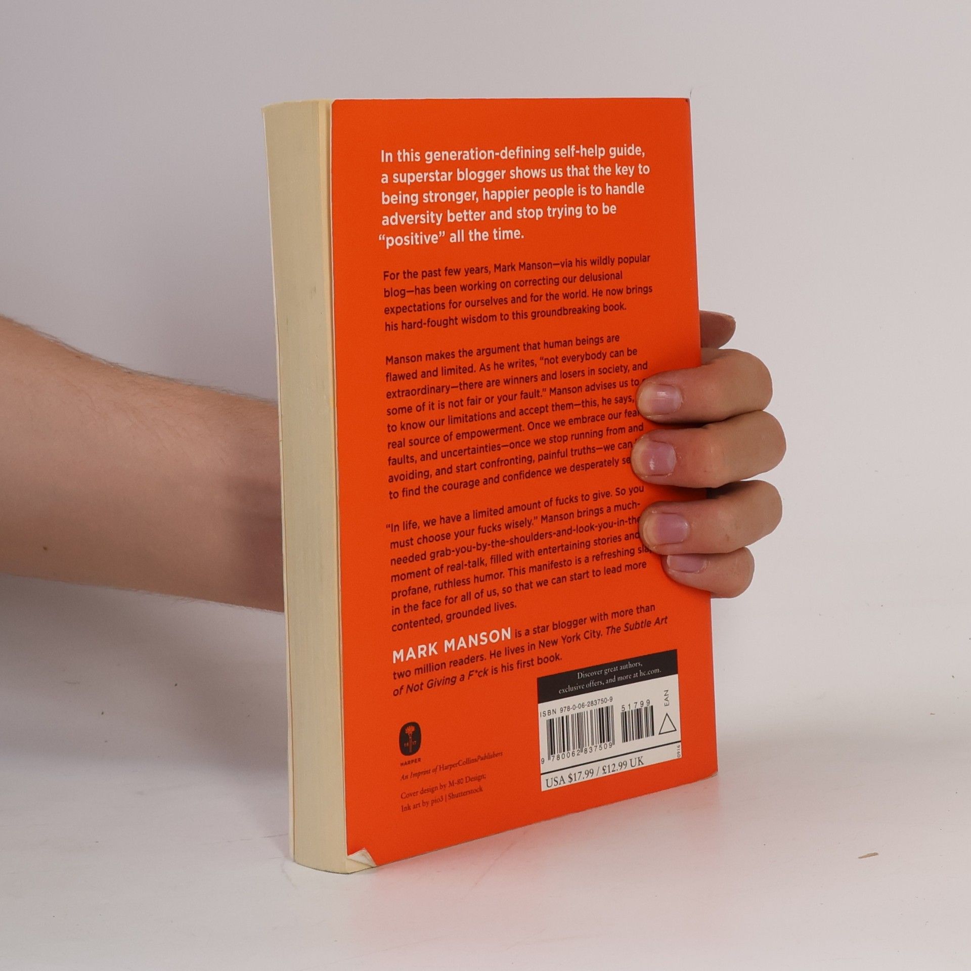 Mark Manson The Subtle Art of Not Giving a F*ck