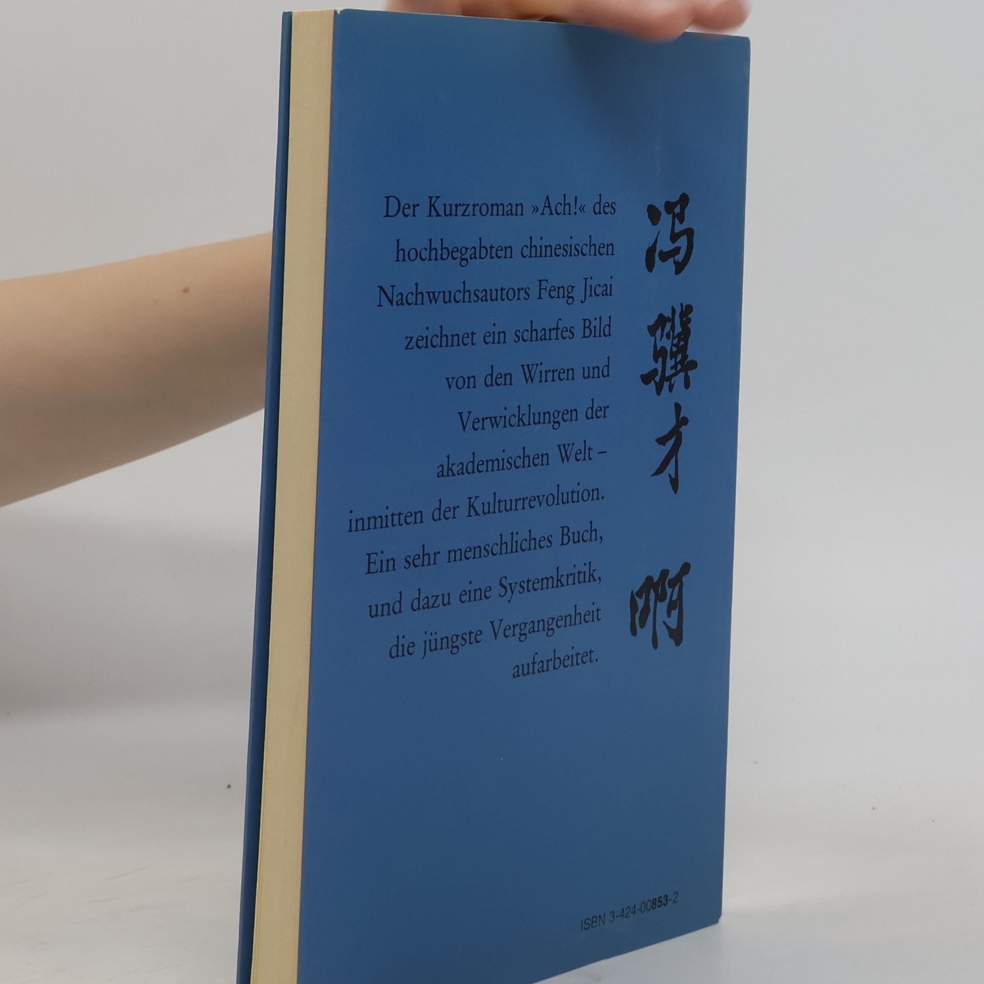 Feng Jicai Neue Chinesische Bibliothek: Ach!