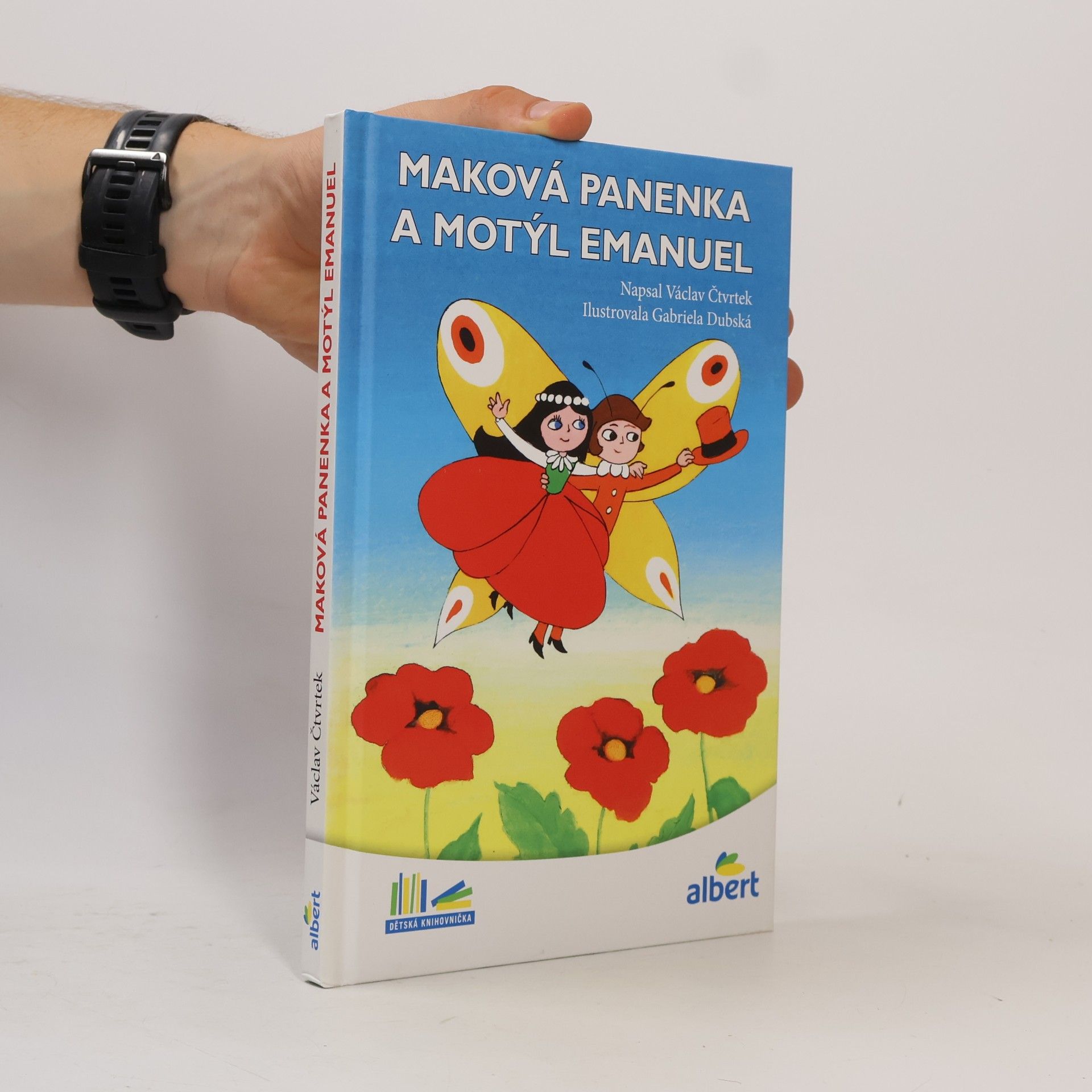 Maková panenka a motýl Emanuel