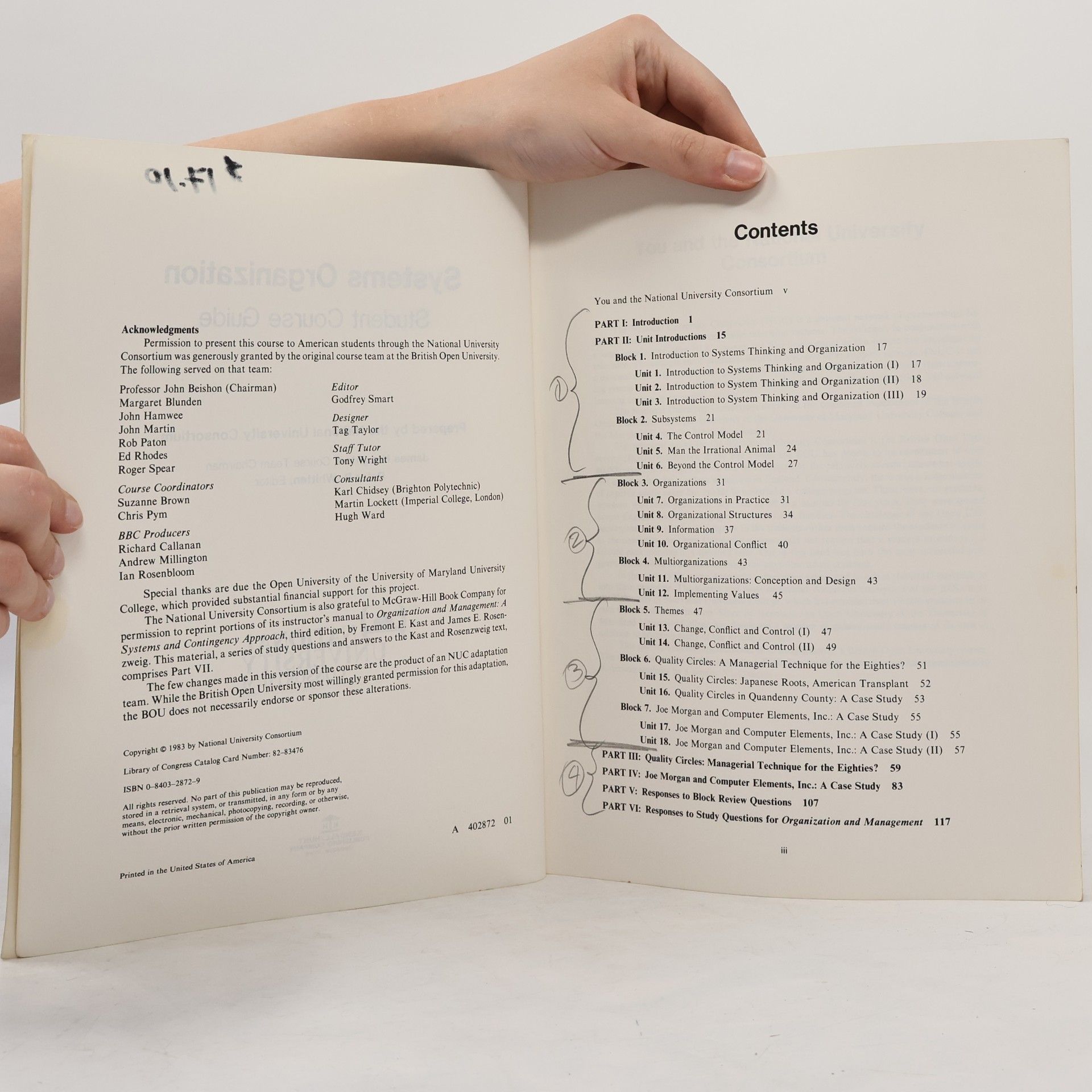 Various authors Systems Organization