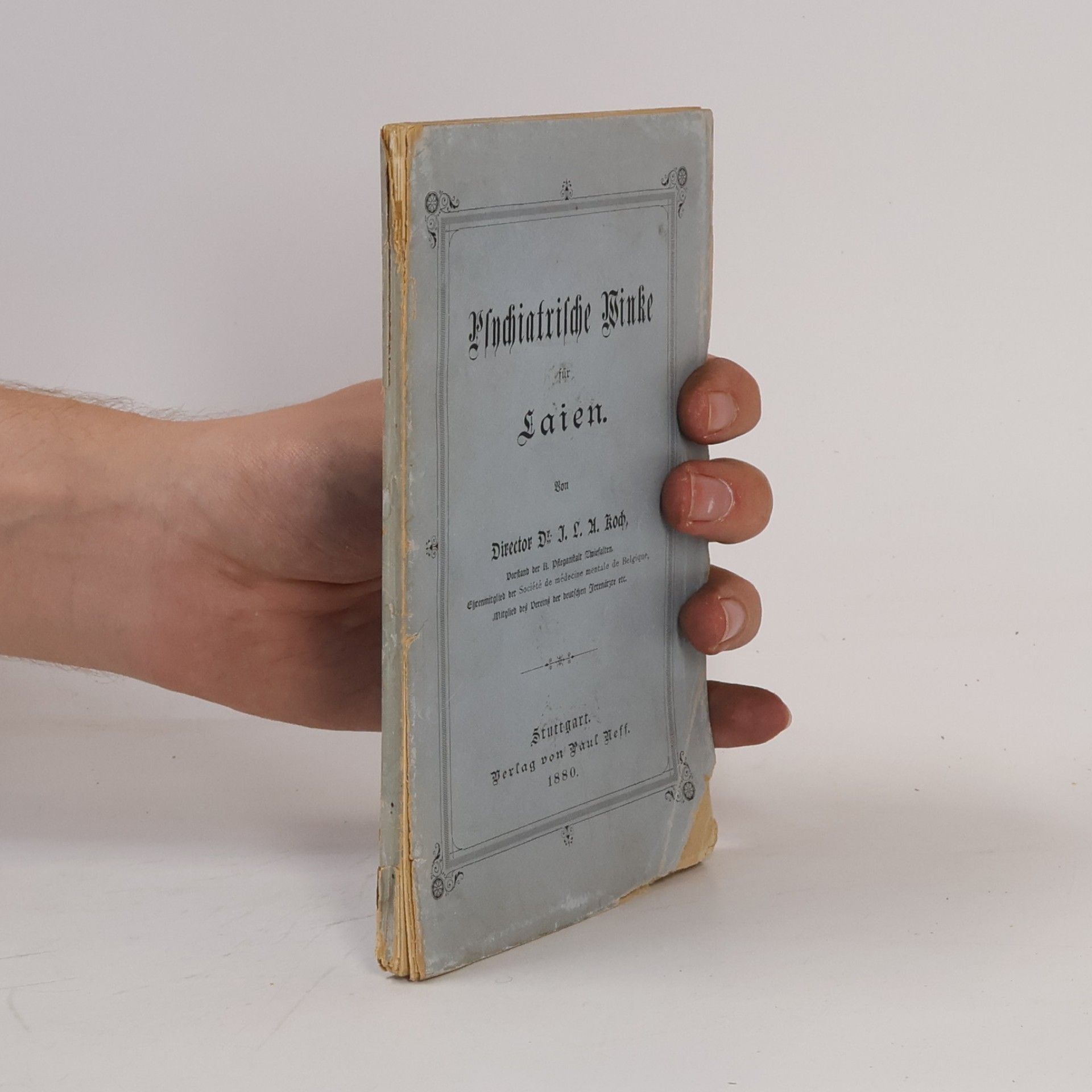 Julius Ludwig August Koch Psychiatrische Winke für Laien