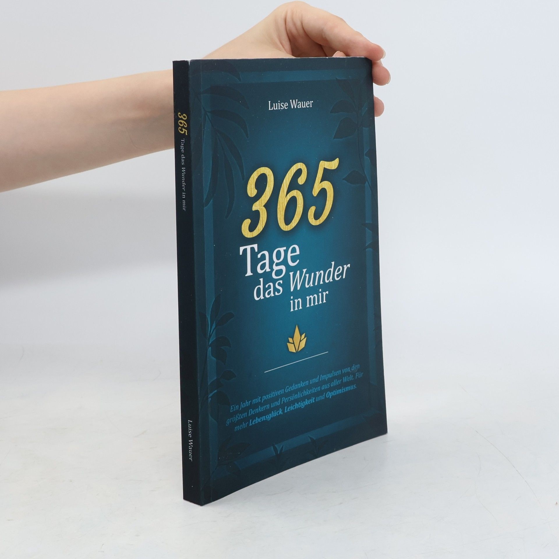 Luise Wauer 365 Tage das Wunder in mir: Ein Jahr mit positiven Gedanken und Impulsen von den größten Denkern und Persönlichkeiten aus aller Welt für mehr Lebensglück, Leichtigkeit und Optimismus