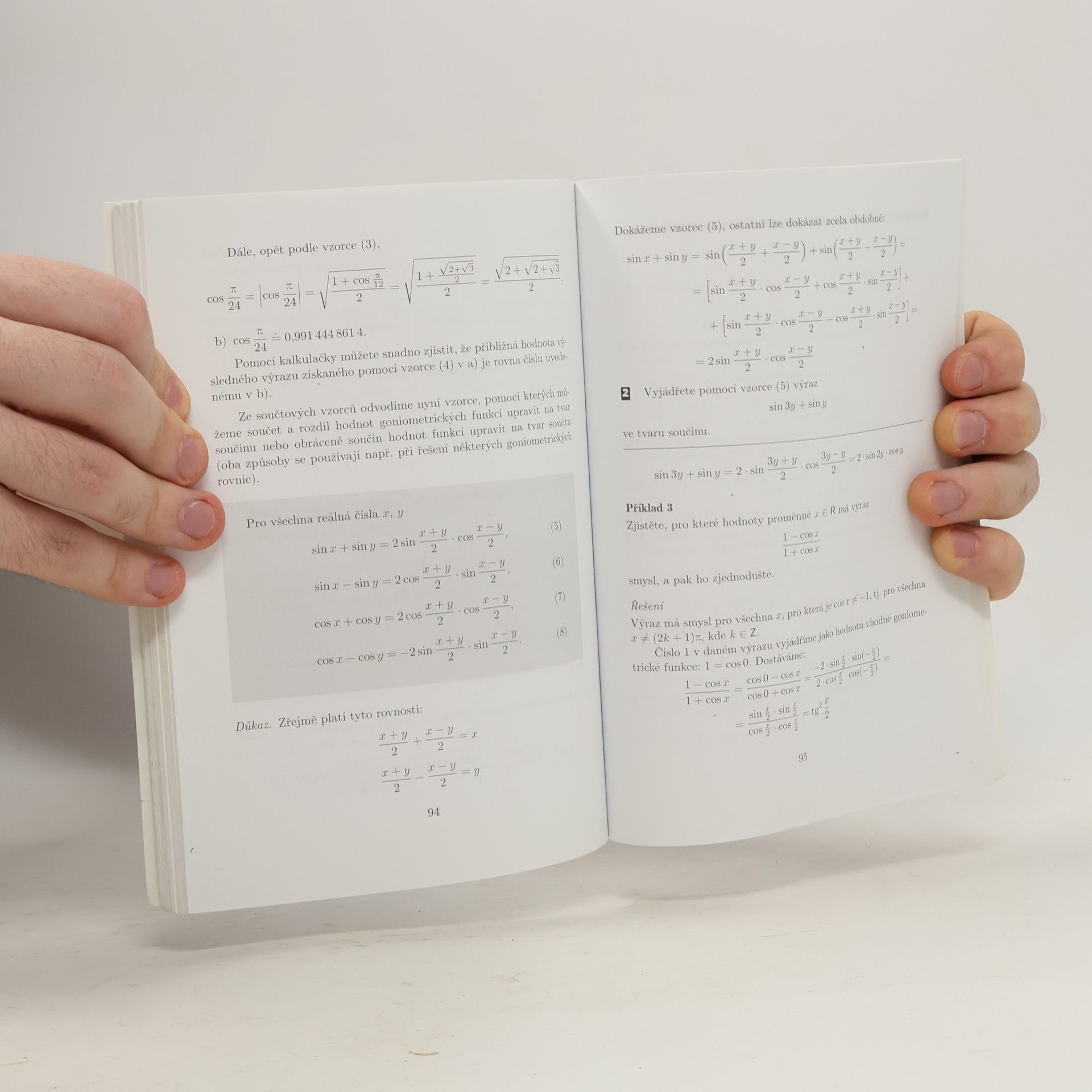 Oldřich Odvárko Matematika pro gymnázia: goniometrie