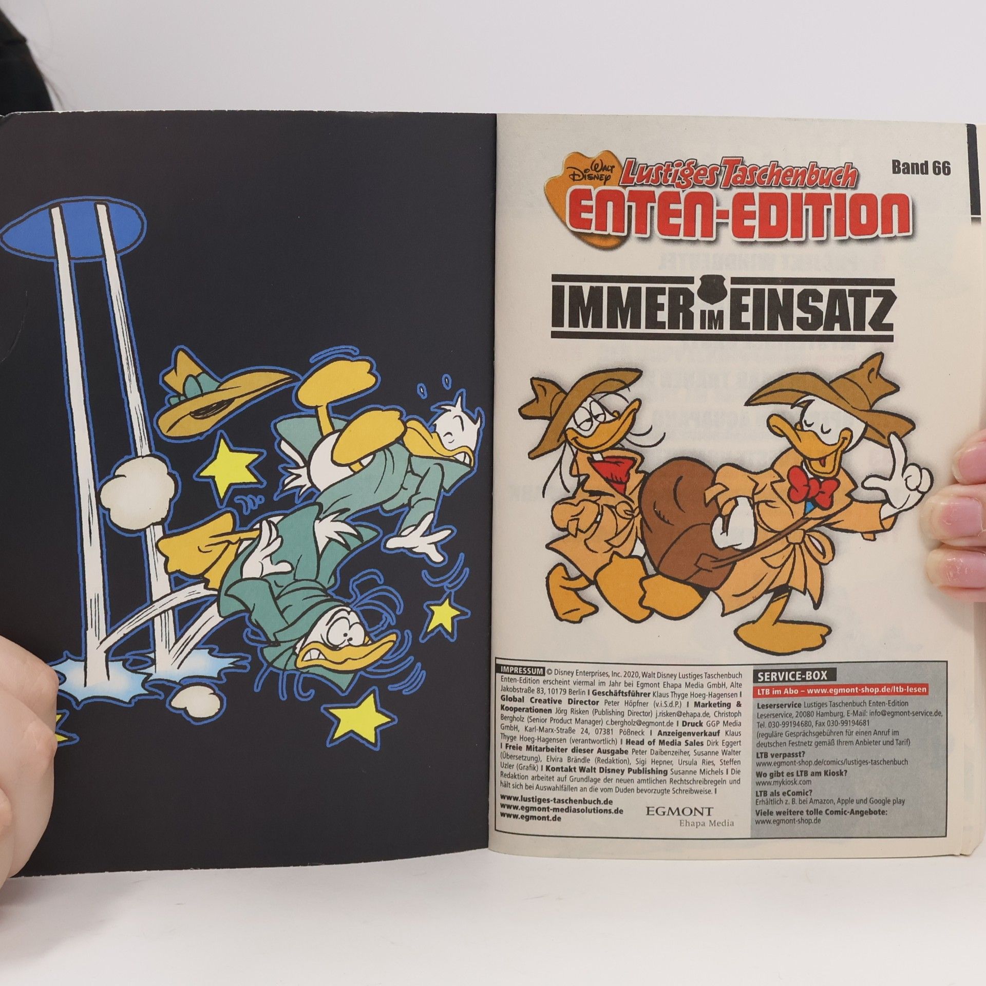 Walt Disney Lustiges Taschenbuch Enten-Edition 66