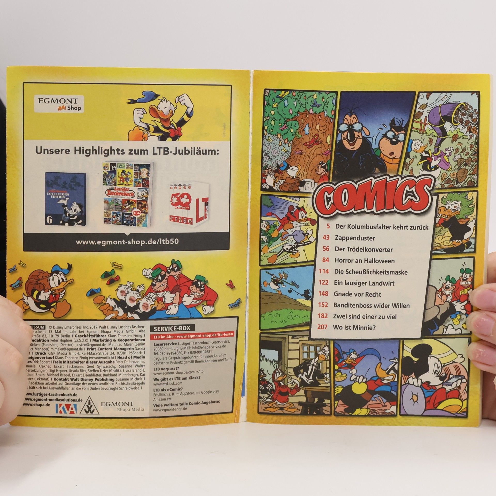 Walt Disney Lustiges Taschenbuch 499. Der Kolumbusfalter kehrt zurück!
