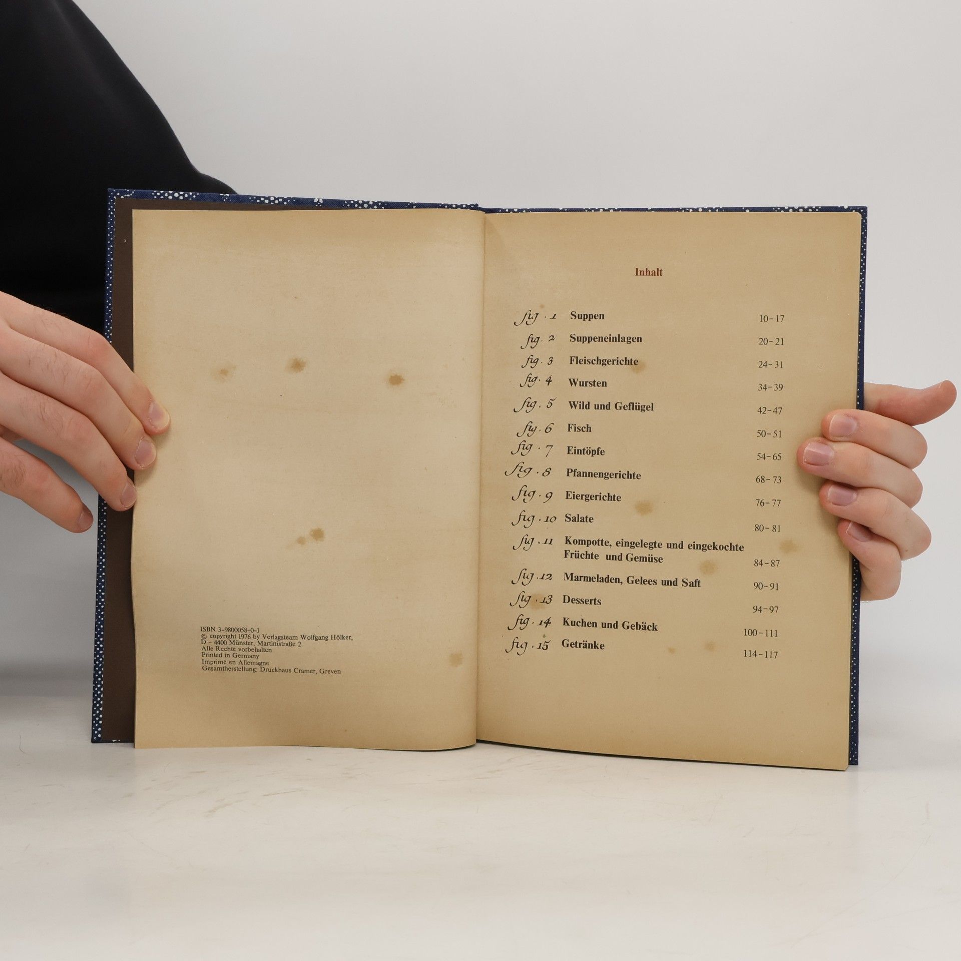 Hans Karl Adam Das Kochbuch aus dem Münsterland