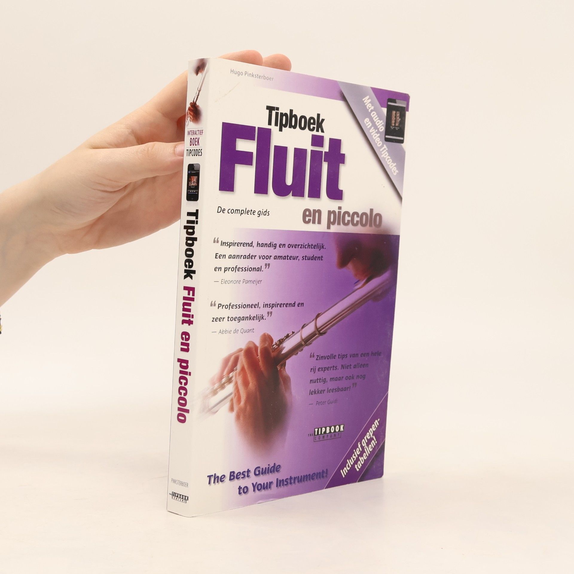 Hugo Pinksterboer Tipboek-serie: Tipboek fluit en piccolo