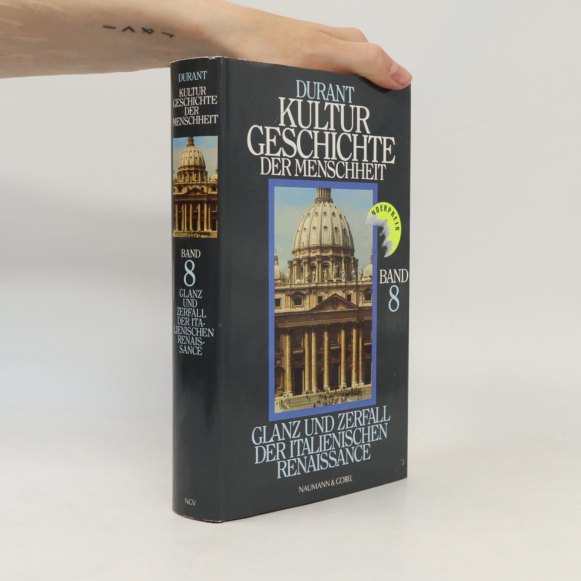 Will Durant Kulturgeschichte der Menschheit. Glanz und Zerfall der italienischen Renaissance 8
