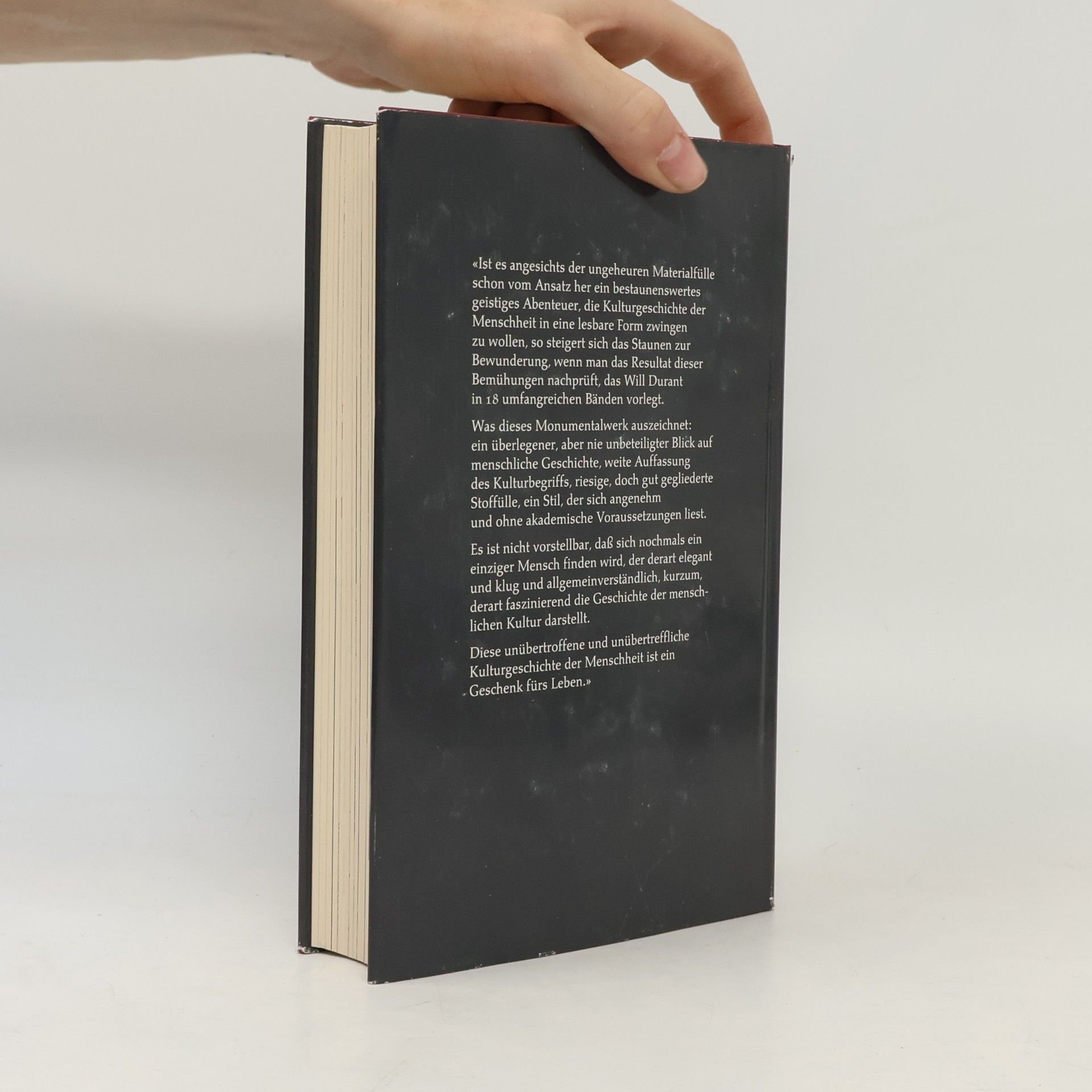 Will Durant Durant Kulturgeschichte der Menschheit 2