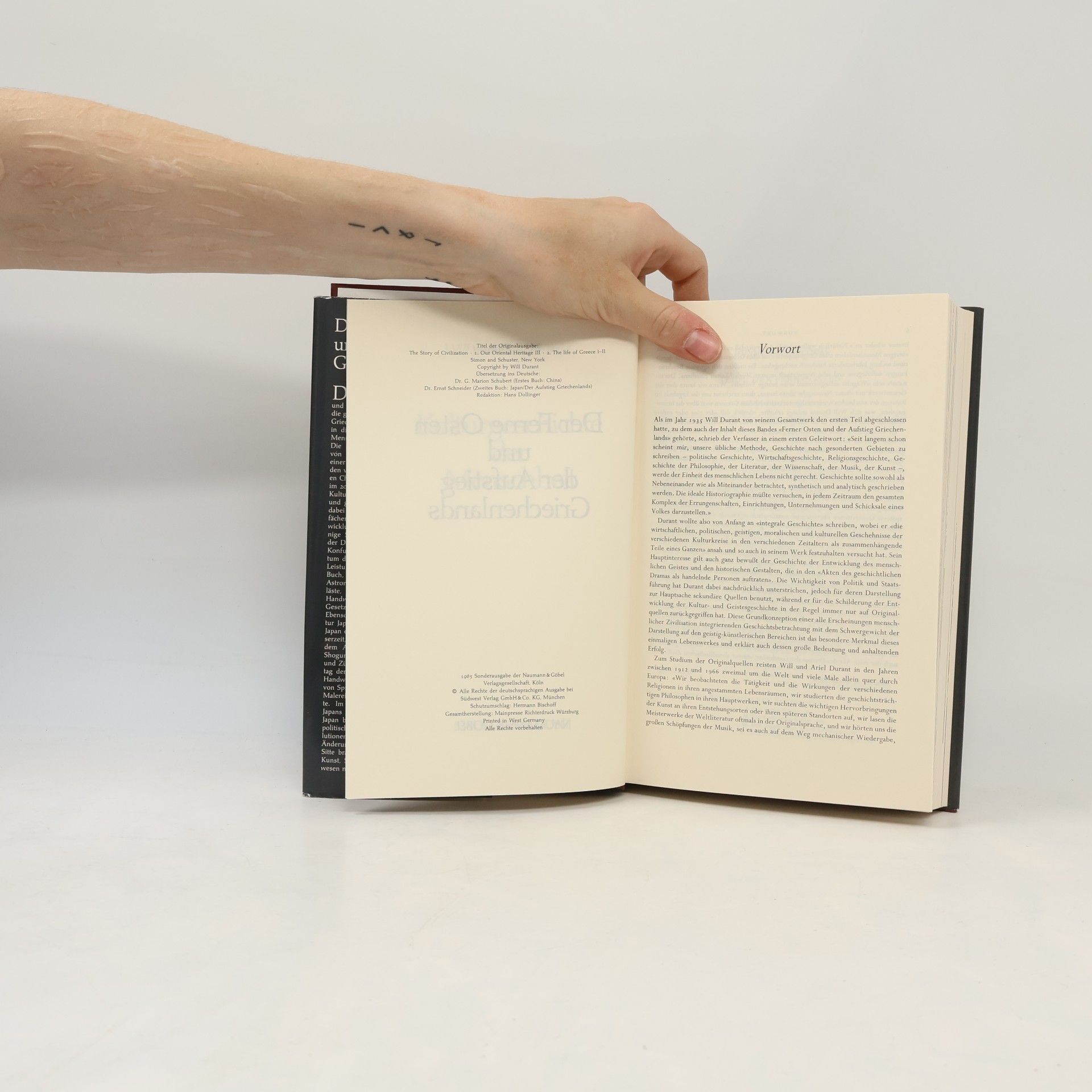 Will Durant Durant Kulturgeschichte der Menschheit 2
