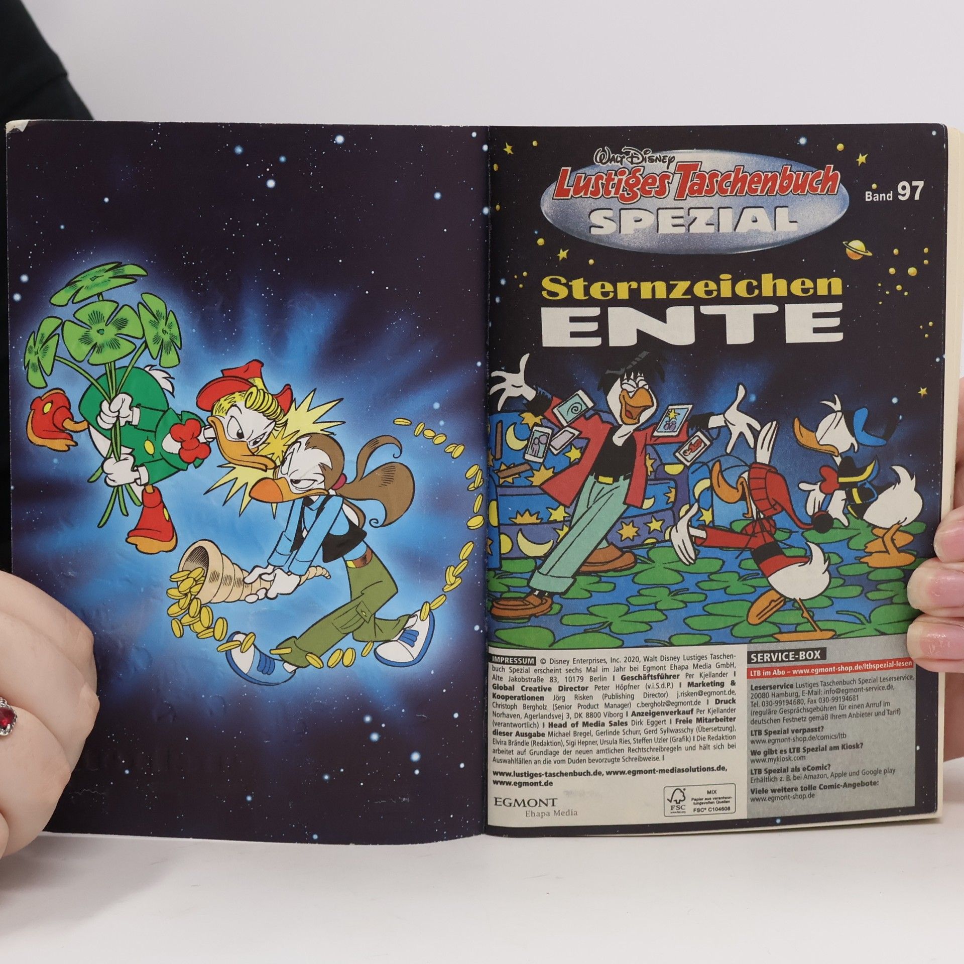 Walt Disney Lustiges Taschenbuch Spezial: Sternzeichen Ente