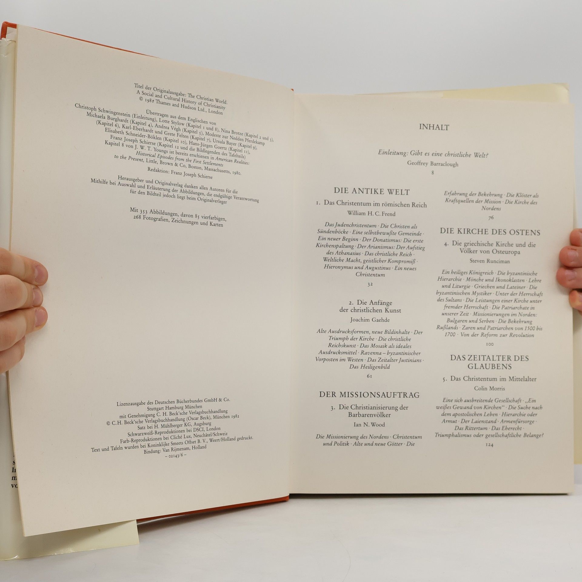 Geoffrey Barraclough Die Welt des Christentums
