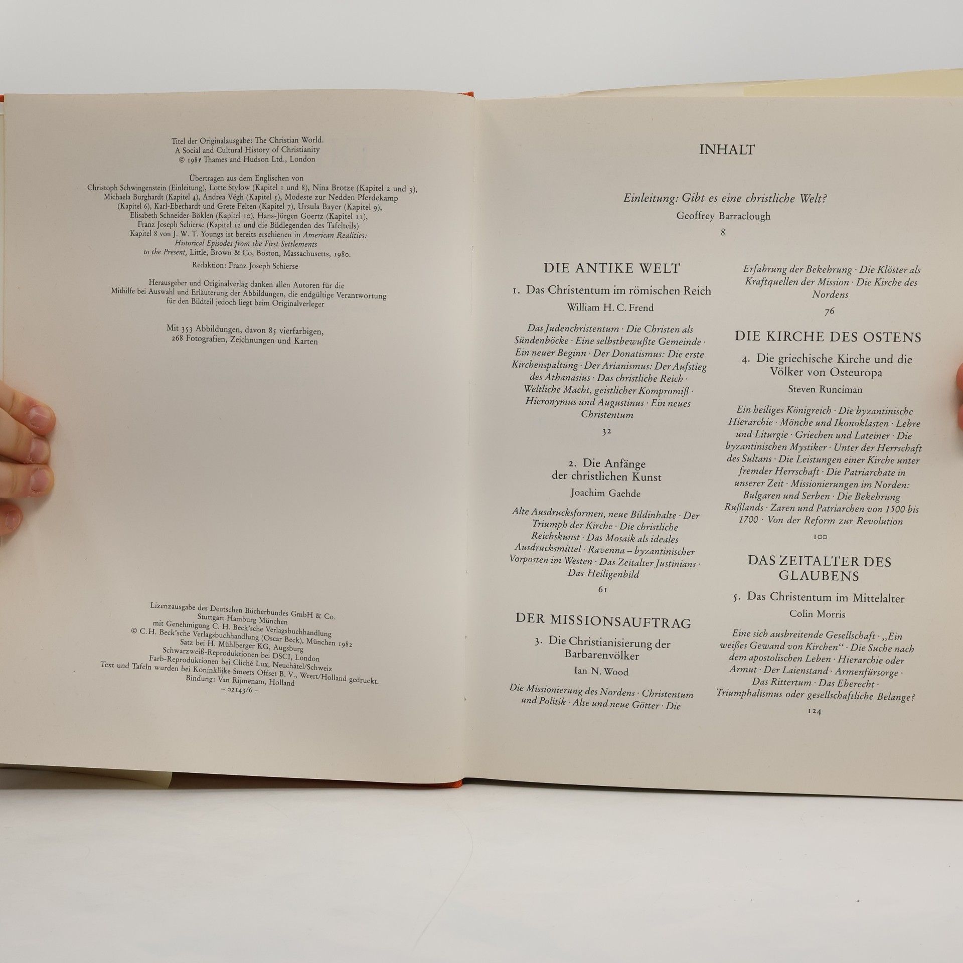 Geoffrey Barraclough Die Welt des Christentums
