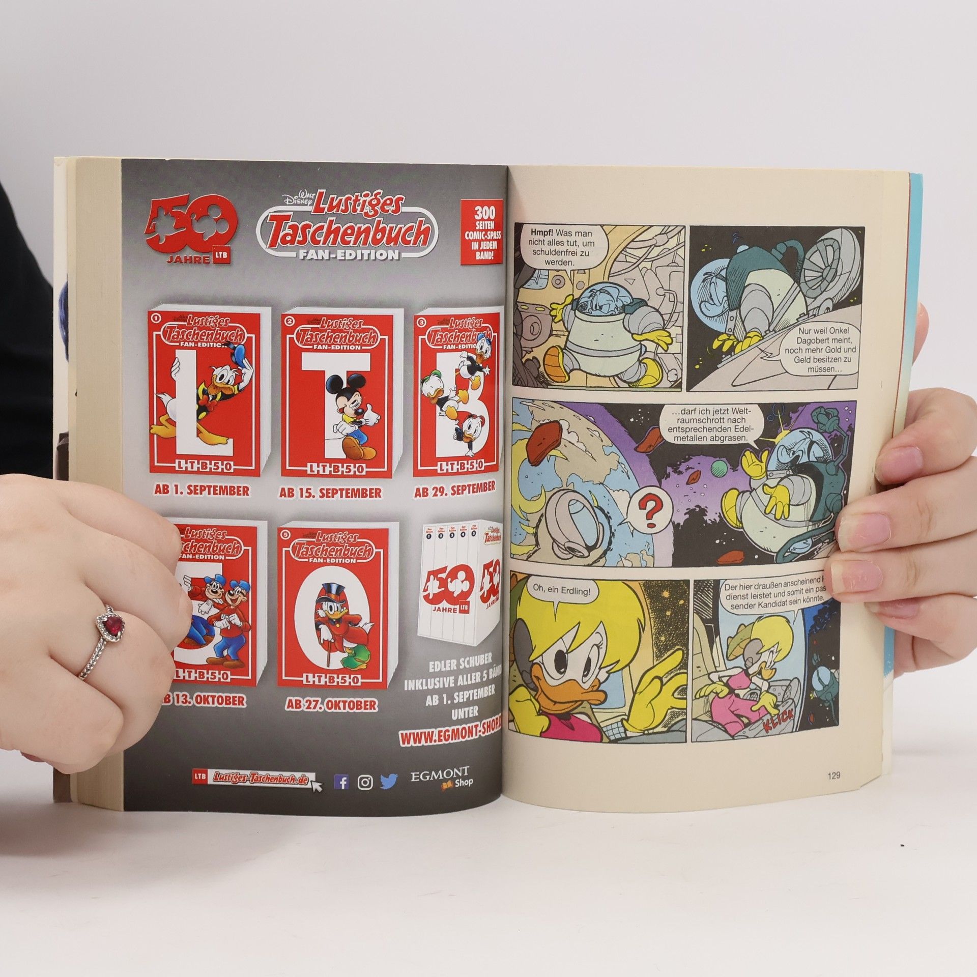 Walt Disney Lustiges Taschenbuch 497. Ich bin dann mal weg!