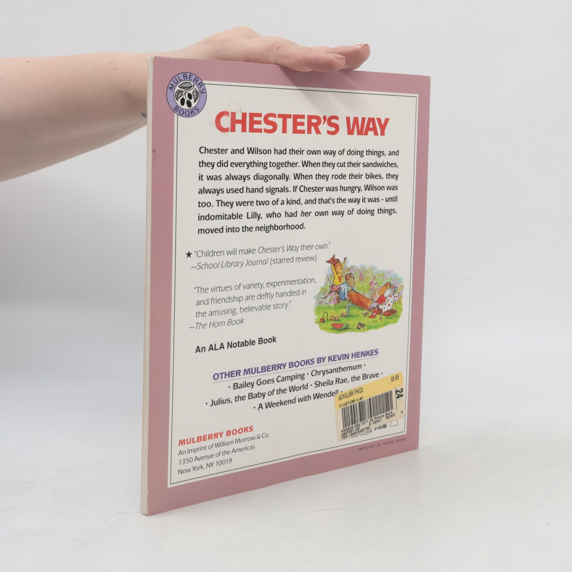 Kevin Henkes Chester's Way