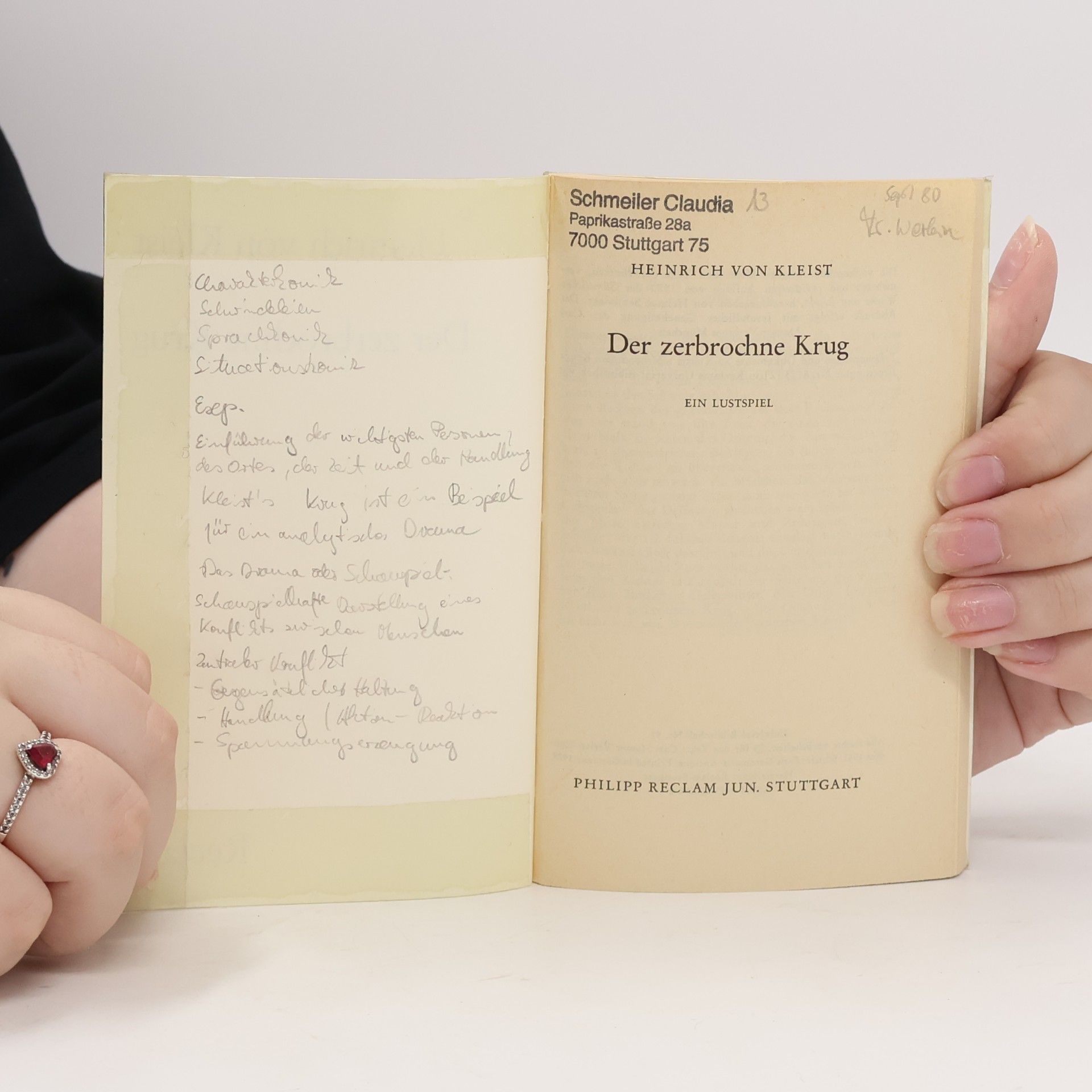 Heinrich von Kleist Der zerbrochne Krug
