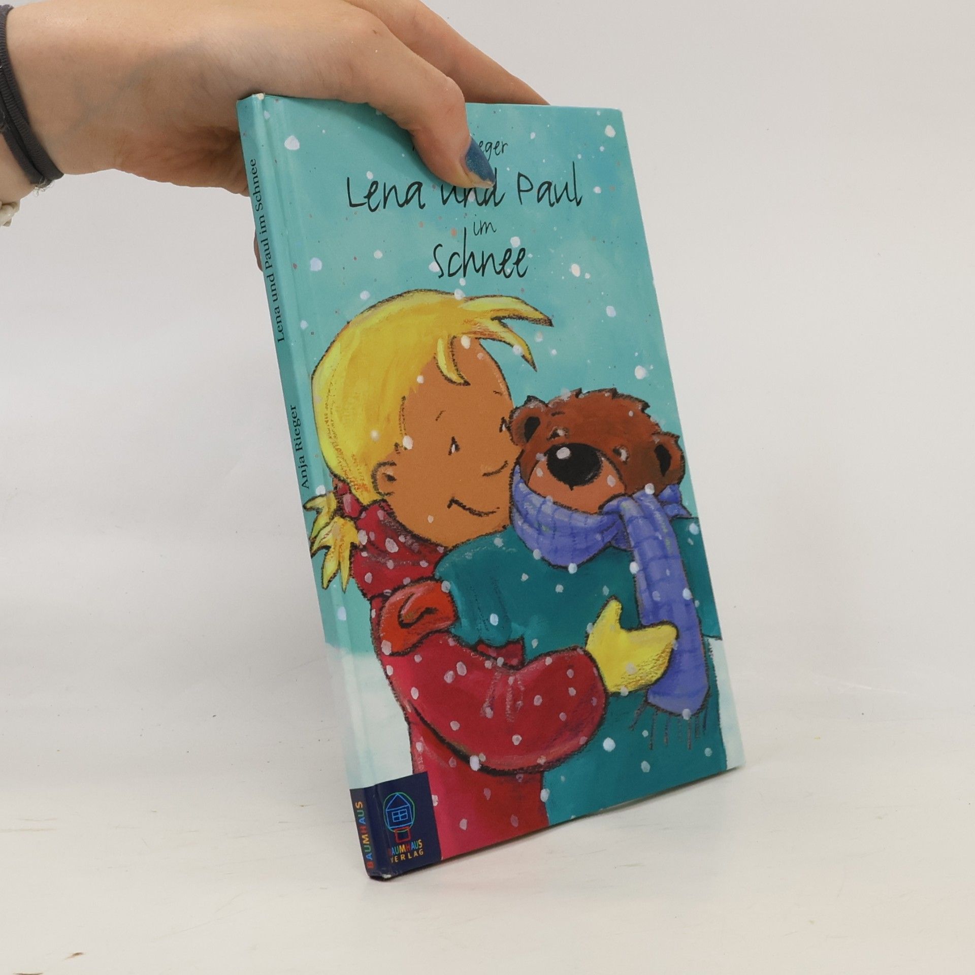 Anja Rieger Lena und Paul im Schnee