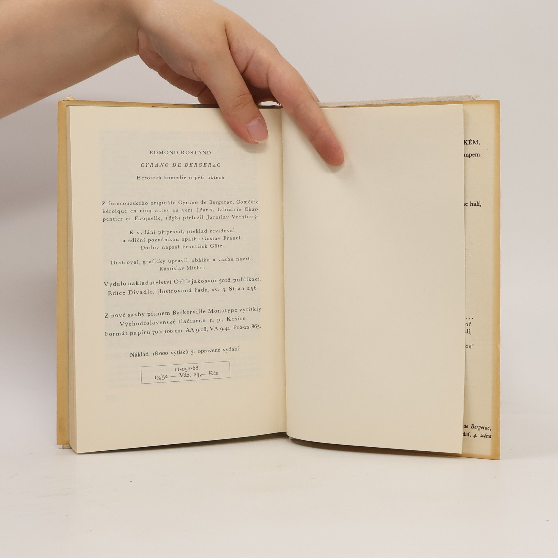 Edmond Rostand Cyrano de Bergerac