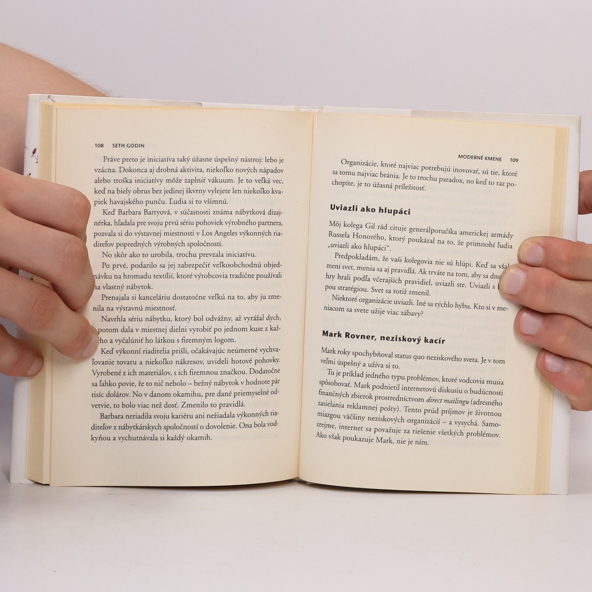Seth Godin Moderné kmene : potrebujeme vás, aby ste nás viedli