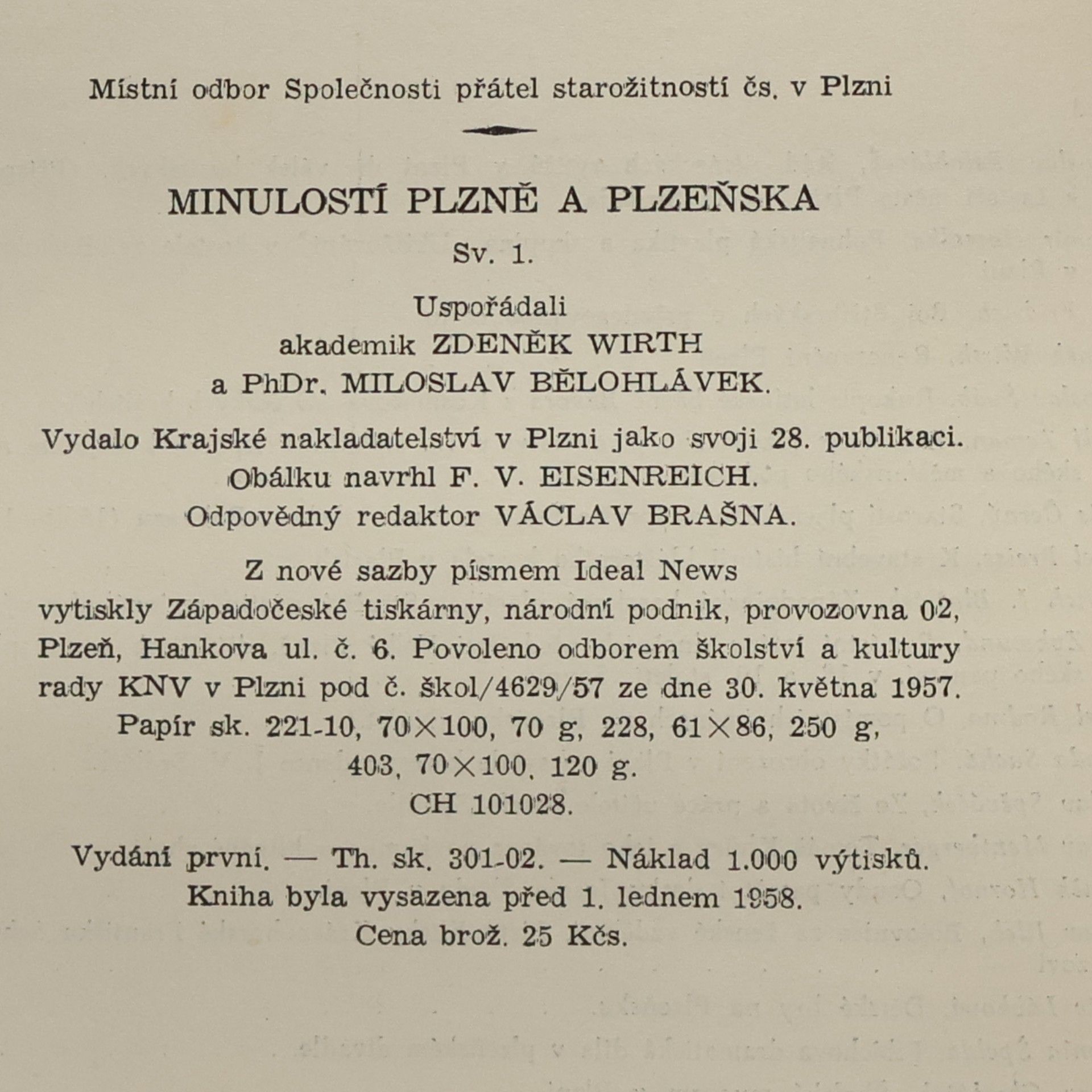 Autorenkollektiv Minulostí Plzně a Plzeňska