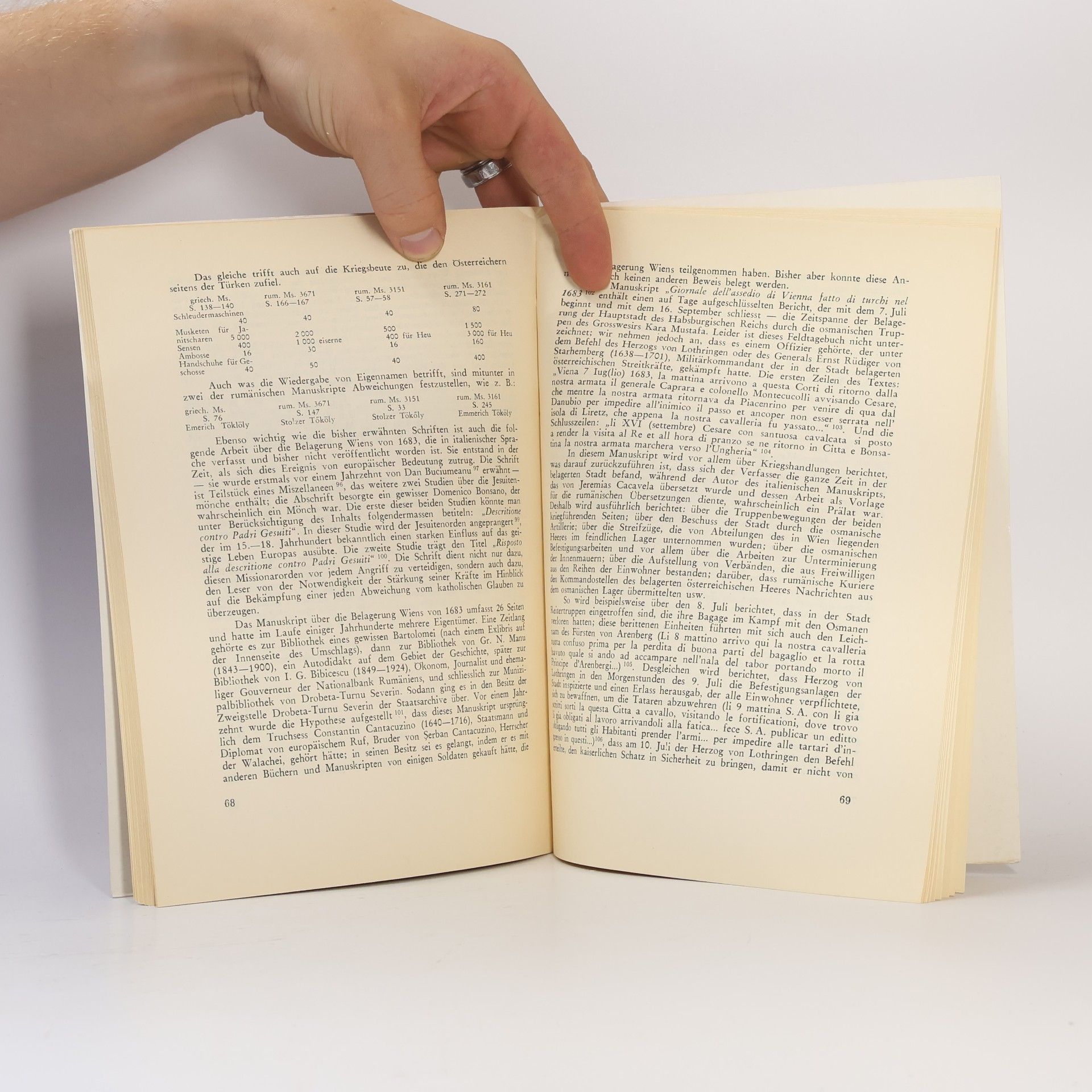 Various authors Die Rumänen und die Belagerung Wiens 1683: Aufsätze