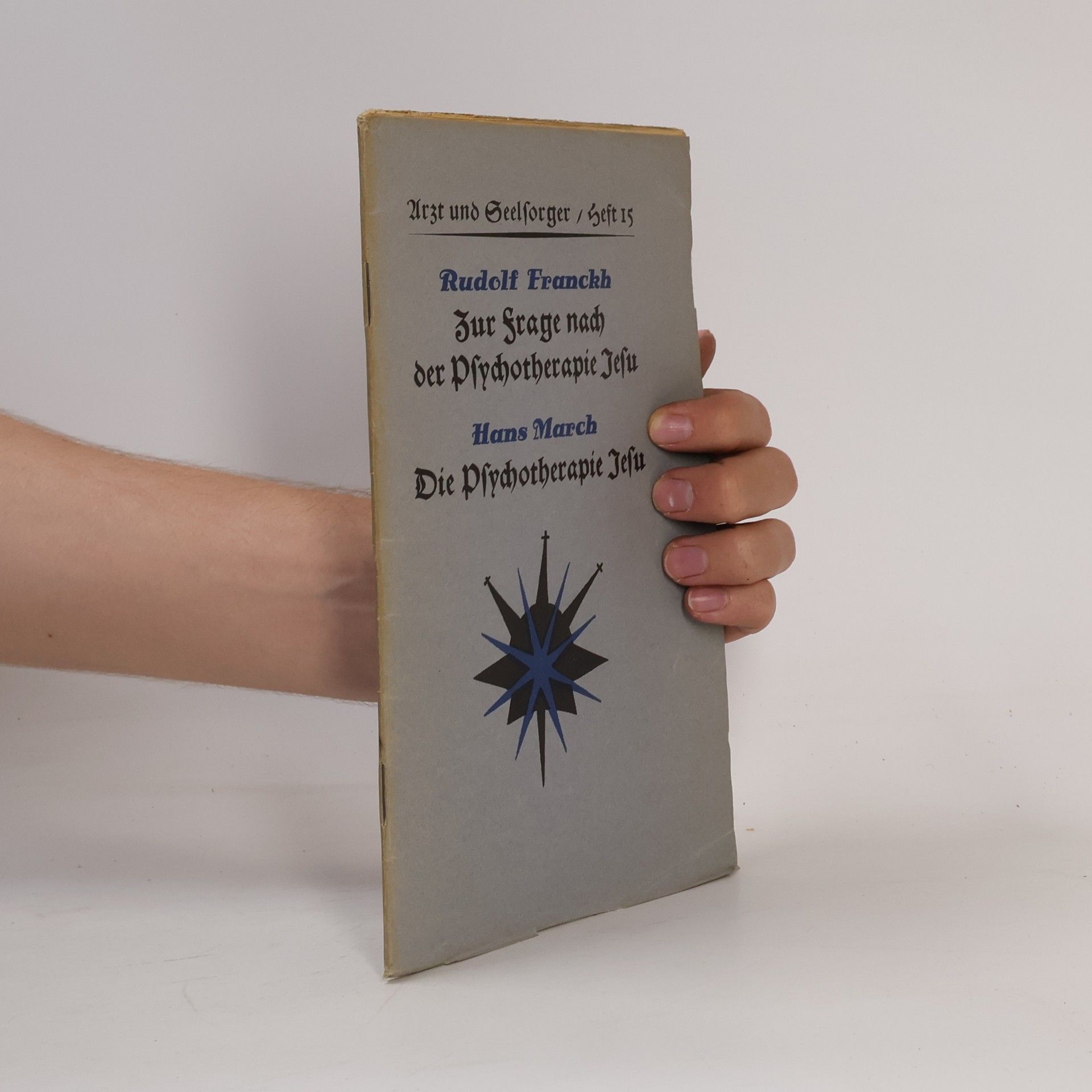 Rudolf Frandh Zur Frage nach der Psychotherapie Jesu. Die Psychotherapie Jesu