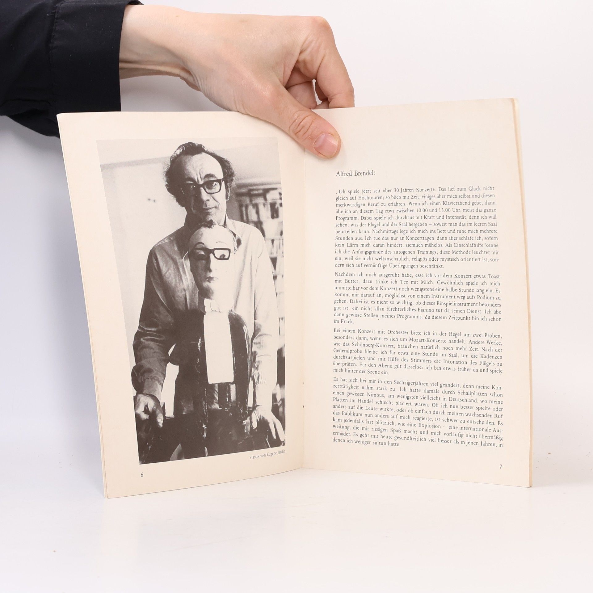 Alfred Brendel Musiker im Gespräch