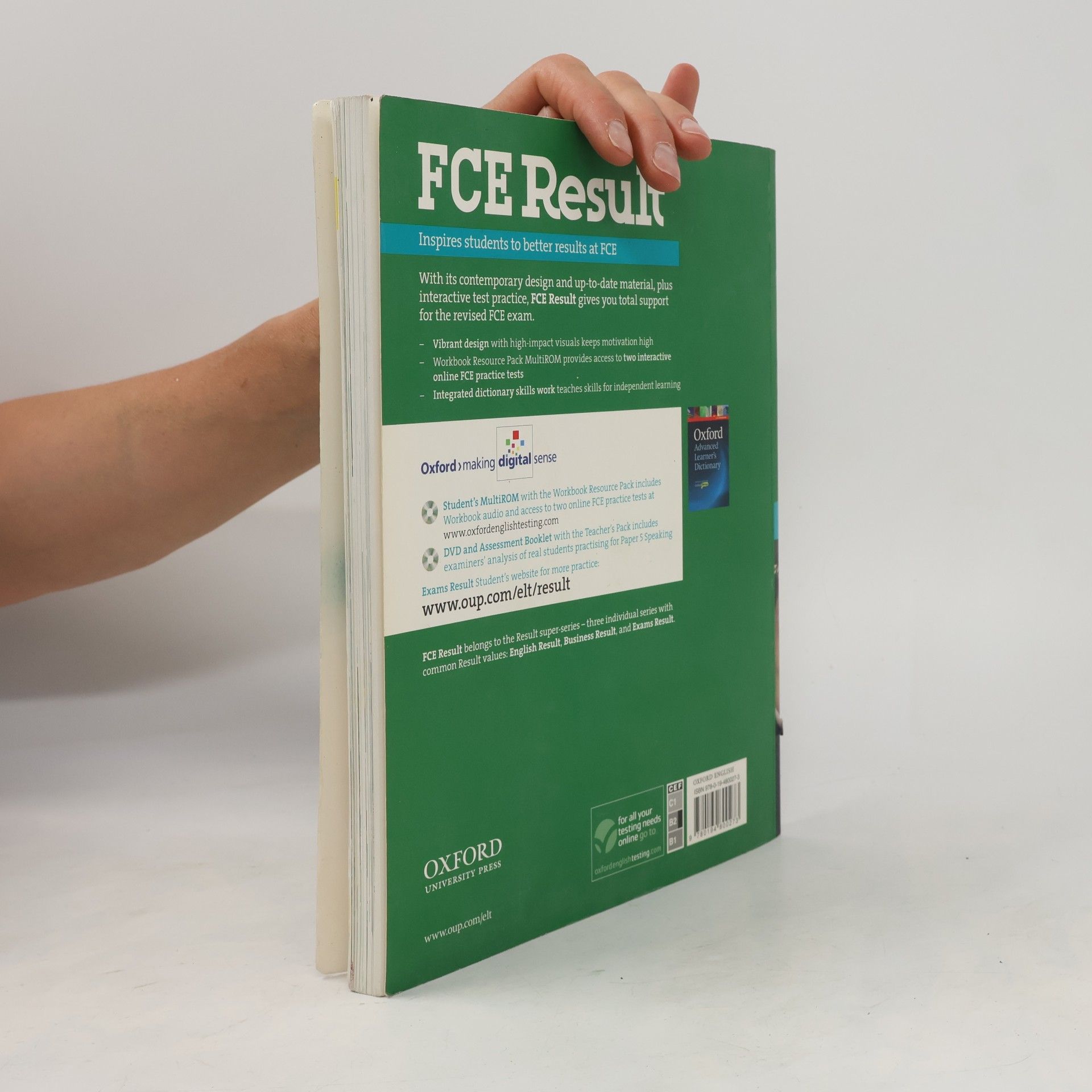 Paul A. Davies FCE result. Student's book