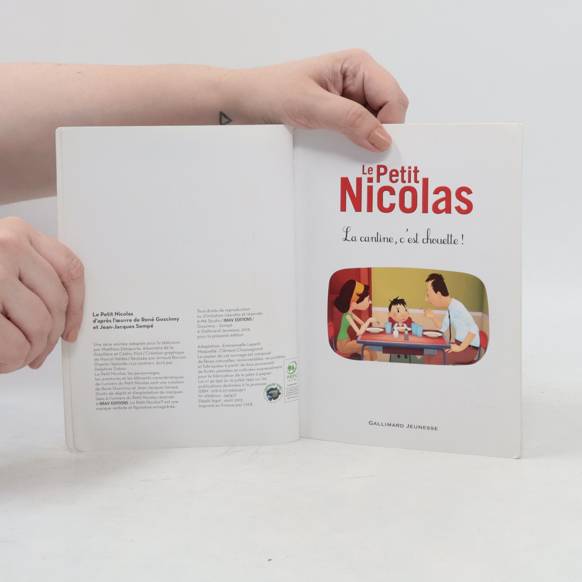 Jean-Jacques Sempé Le Petit Nicolas - 15: La cantine, c'est chouette!