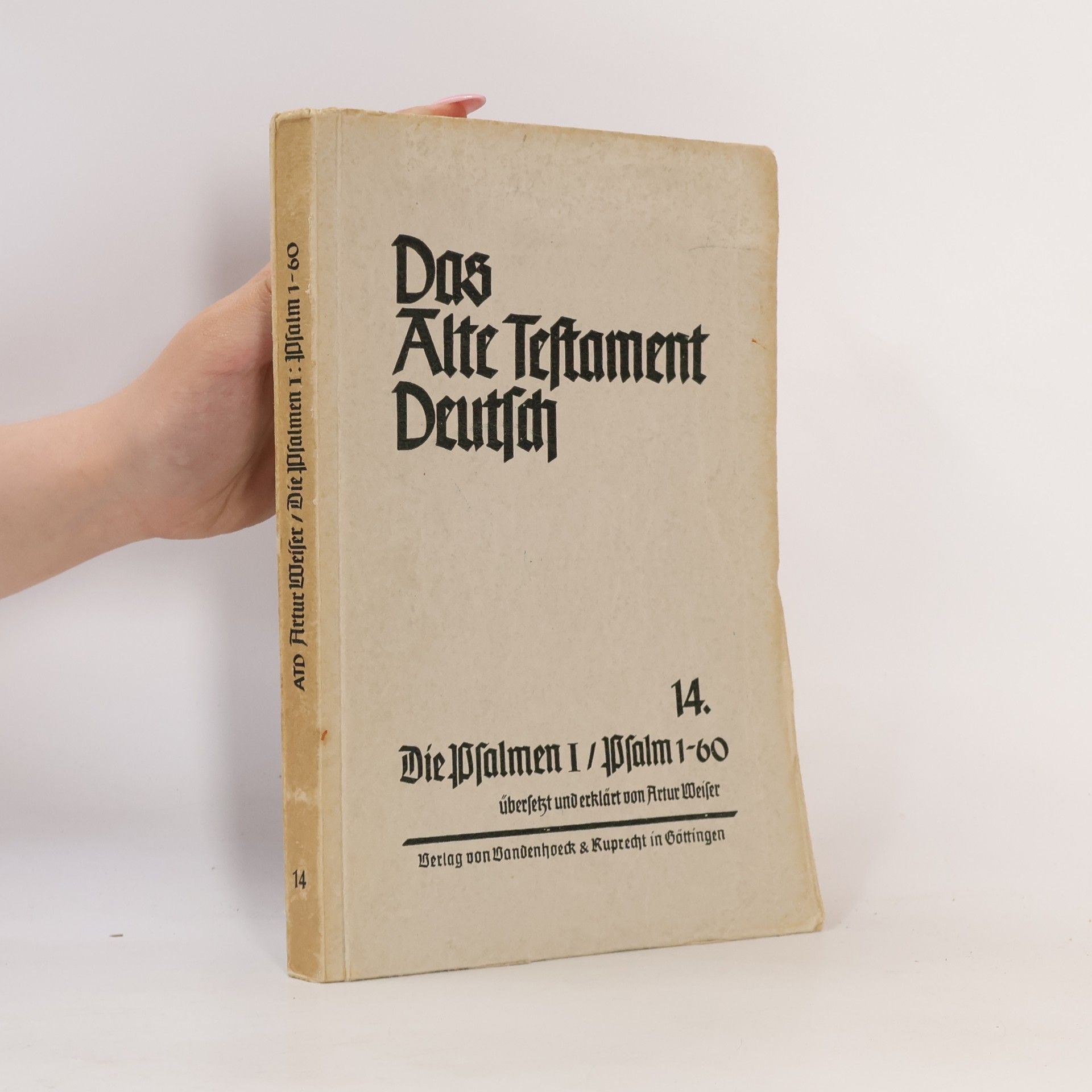 Autorenkollektiv Das Alte Testament Deutsch 14