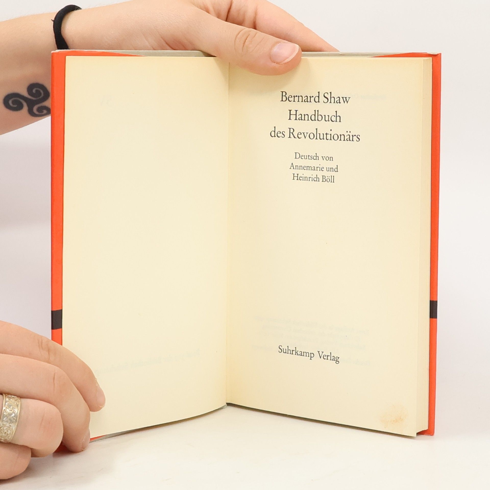 George Bernard Shaw Handbuch des Revolutionärs