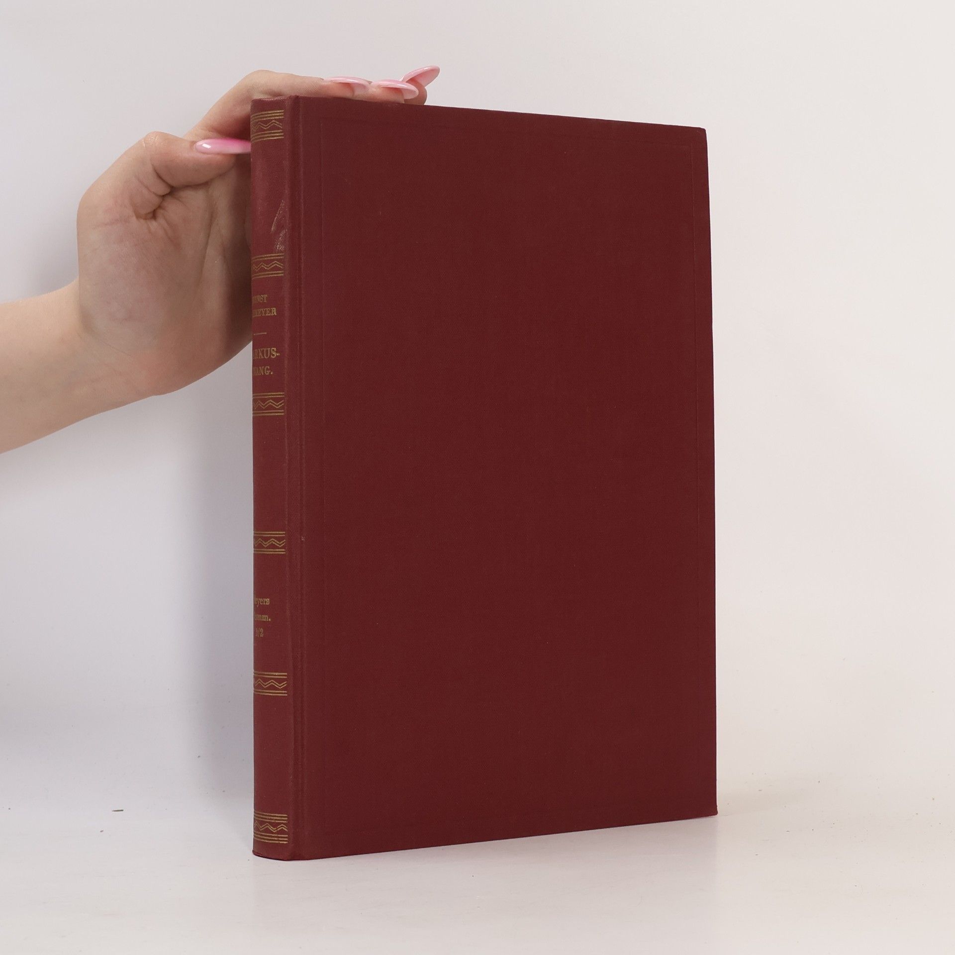 Ernst Lohmeyer Das Evangelium des Markus