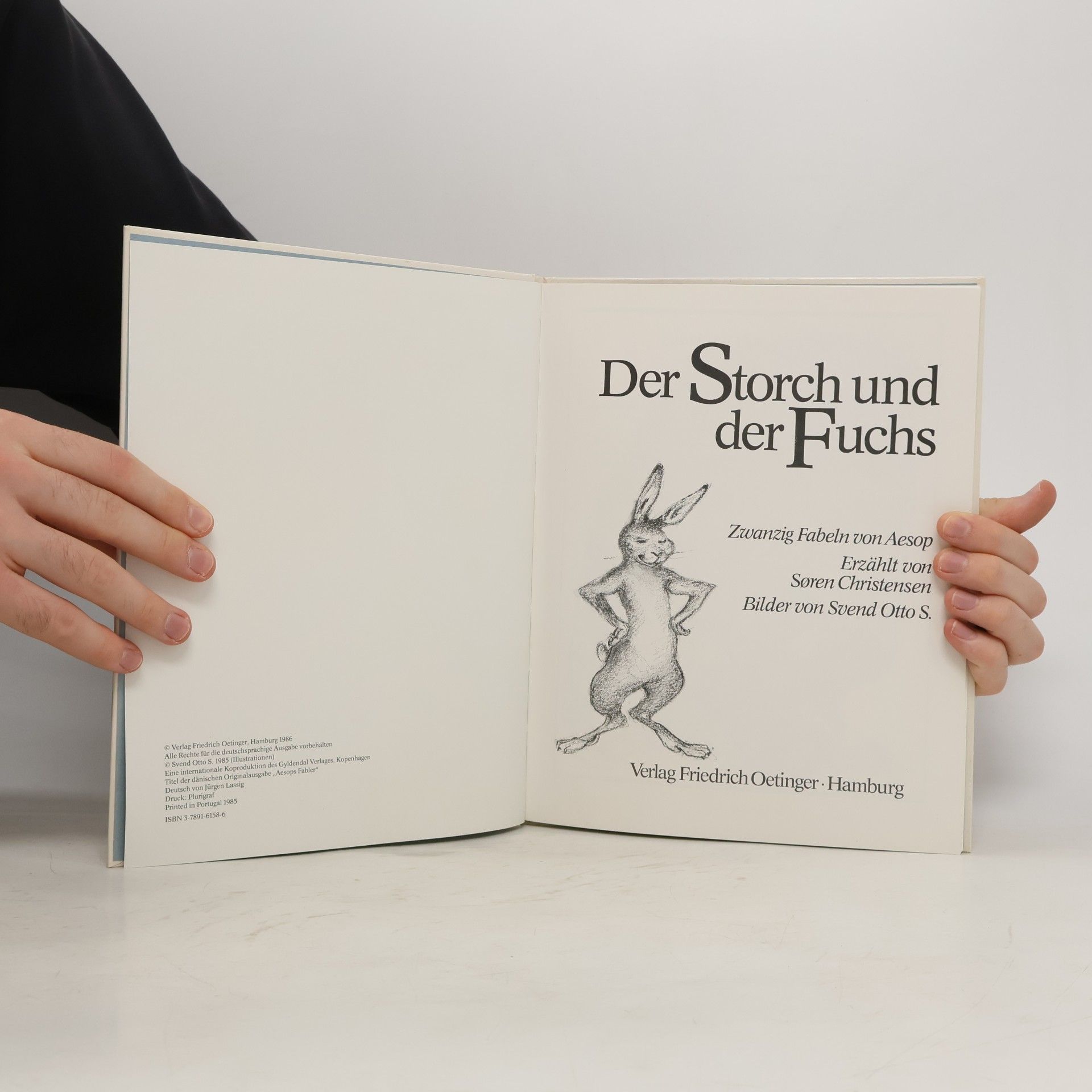 Otto S. Svend Der Storch und der Fuchs