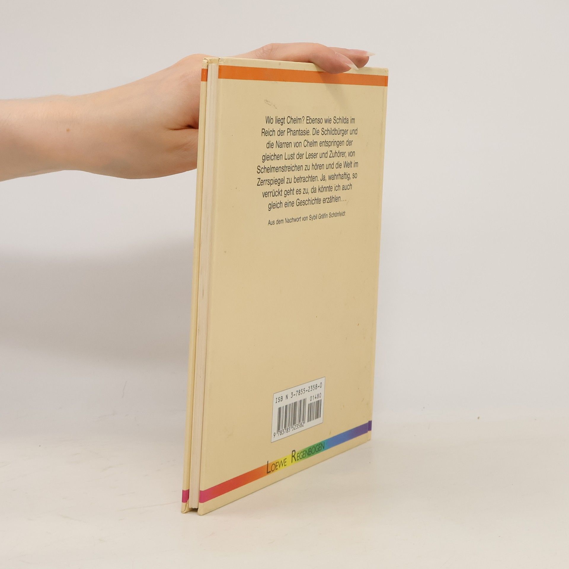 Isaac Bashevis Singer Loewe Regenbogen: Die Narren von Chelm - 1. Auflage