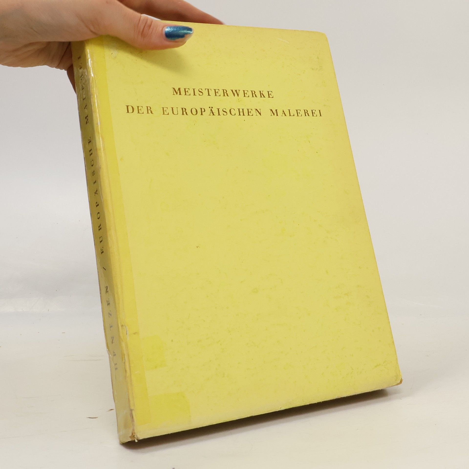 Alfred Hentzen Meisterwerke der Europäischen Malerei