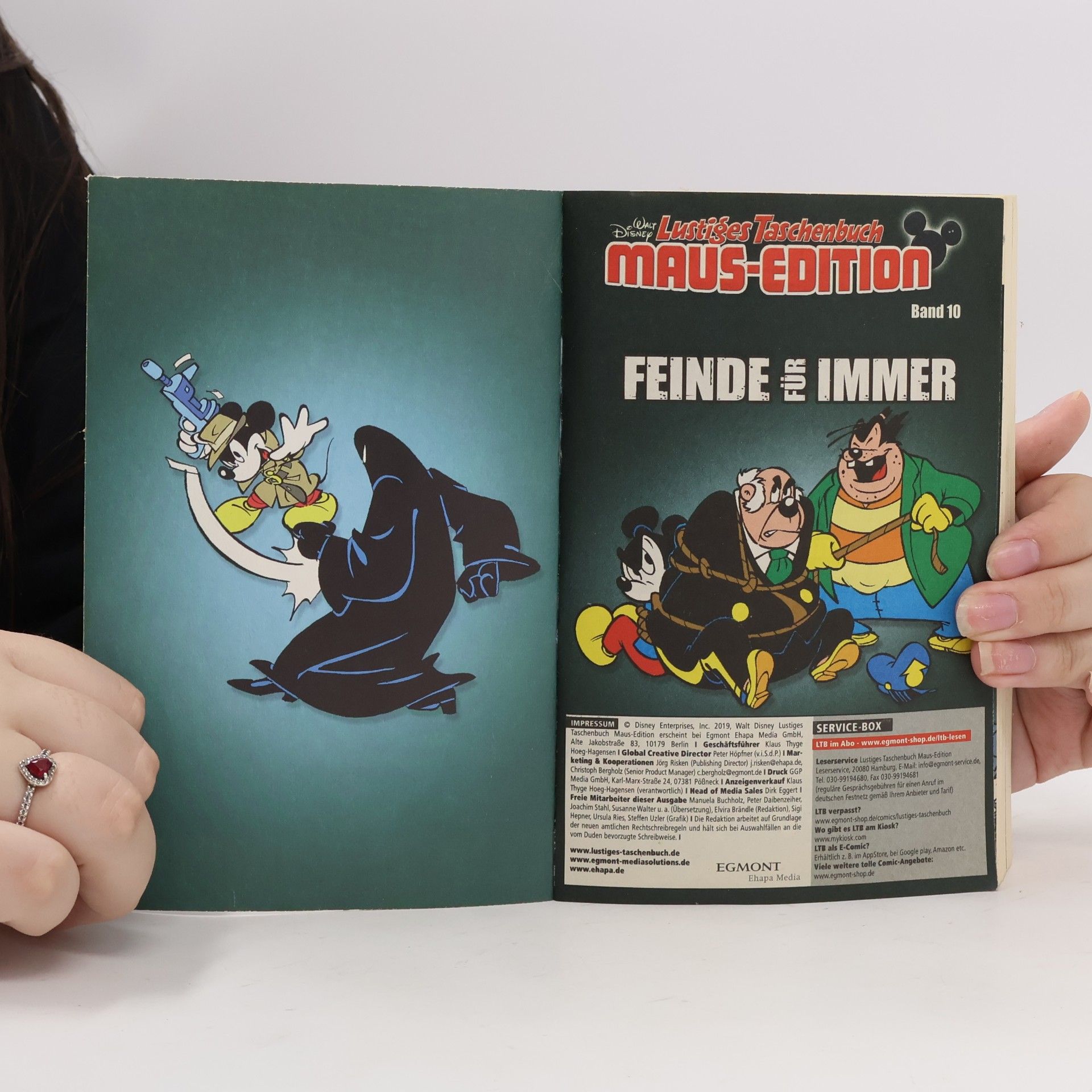 Walt Disney Lustiges Taschenbuch Maus-Edition 10