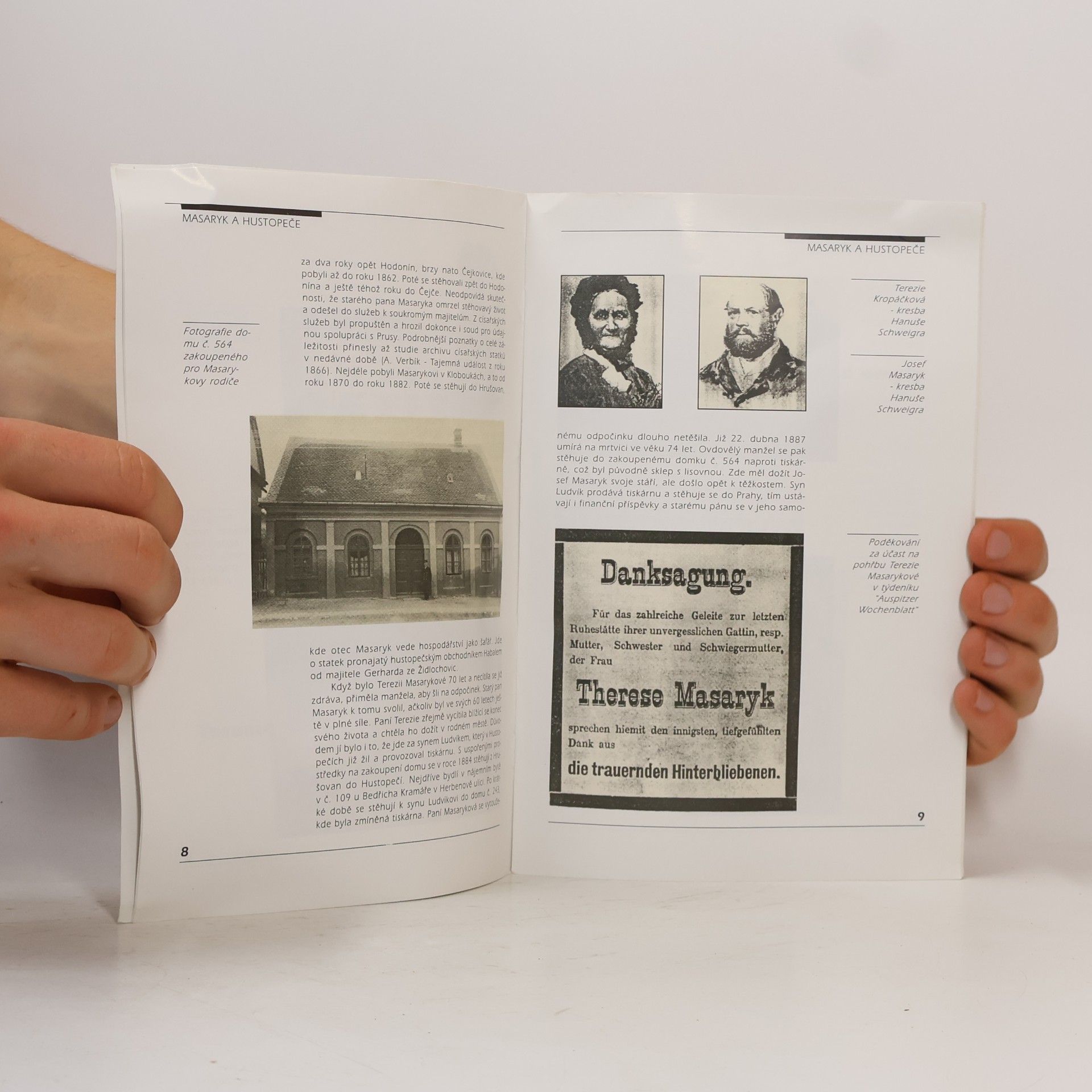 Kolektiv autorů Masaryk a Hustopeče