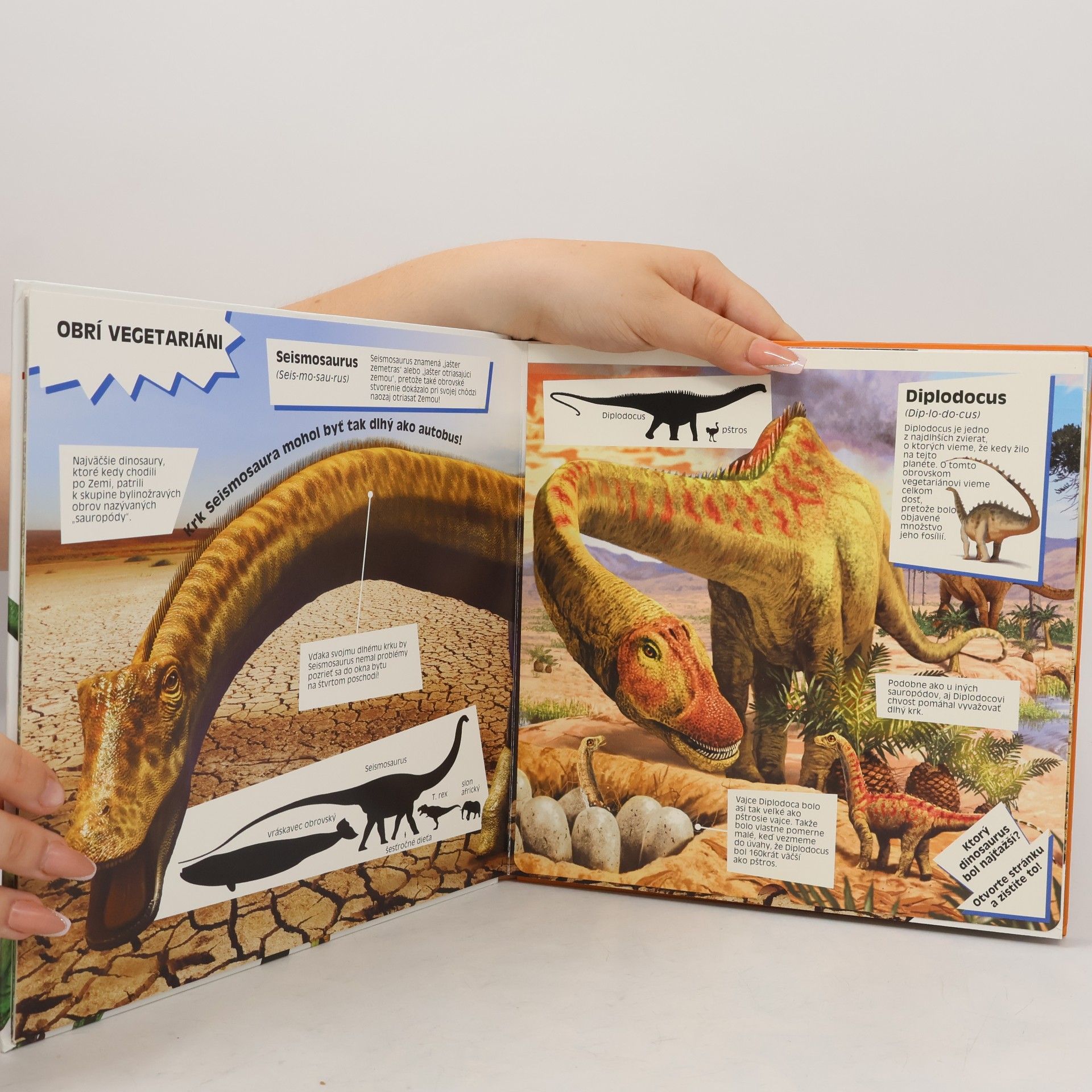 Various authors Úžasné dinosaury: veľké rozkladacie strany plné faktov